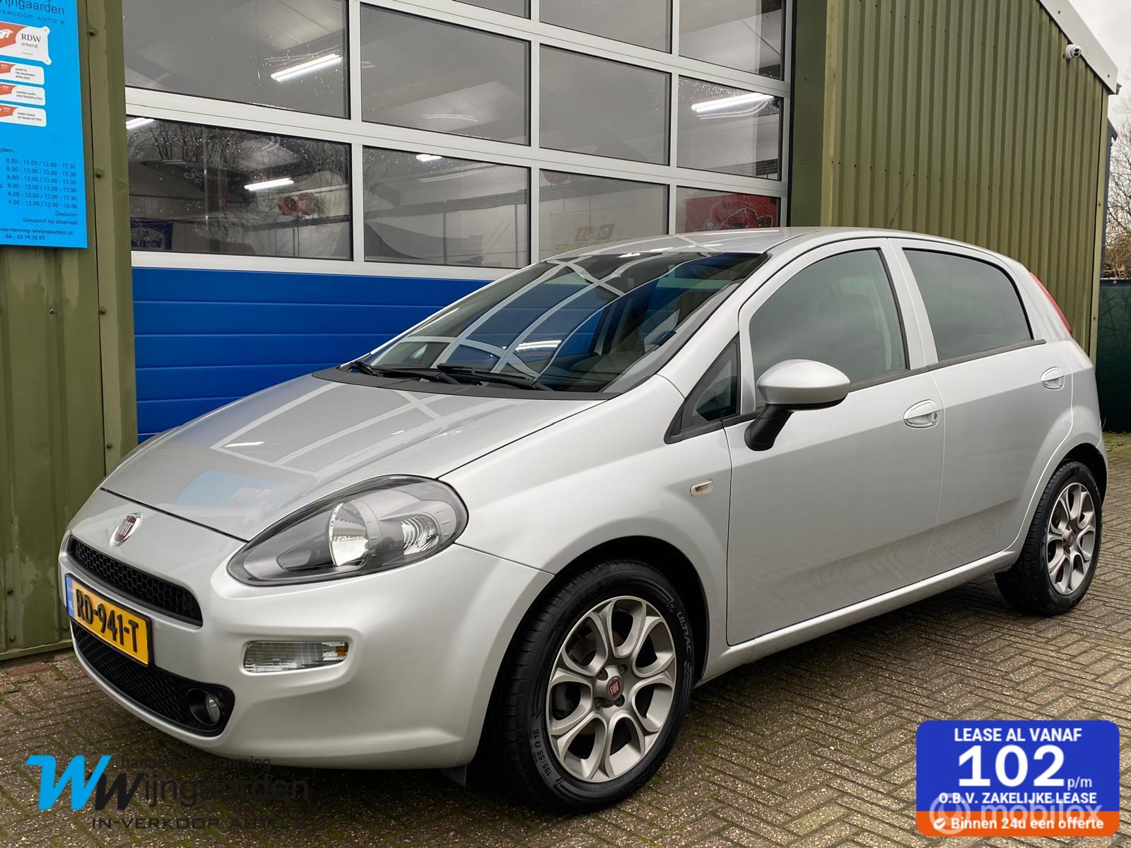 Fiat Fiat Punto 0.9 TwinAir Sempre|Keurige auto!|Cruise|Navi| 2017 - voorkant