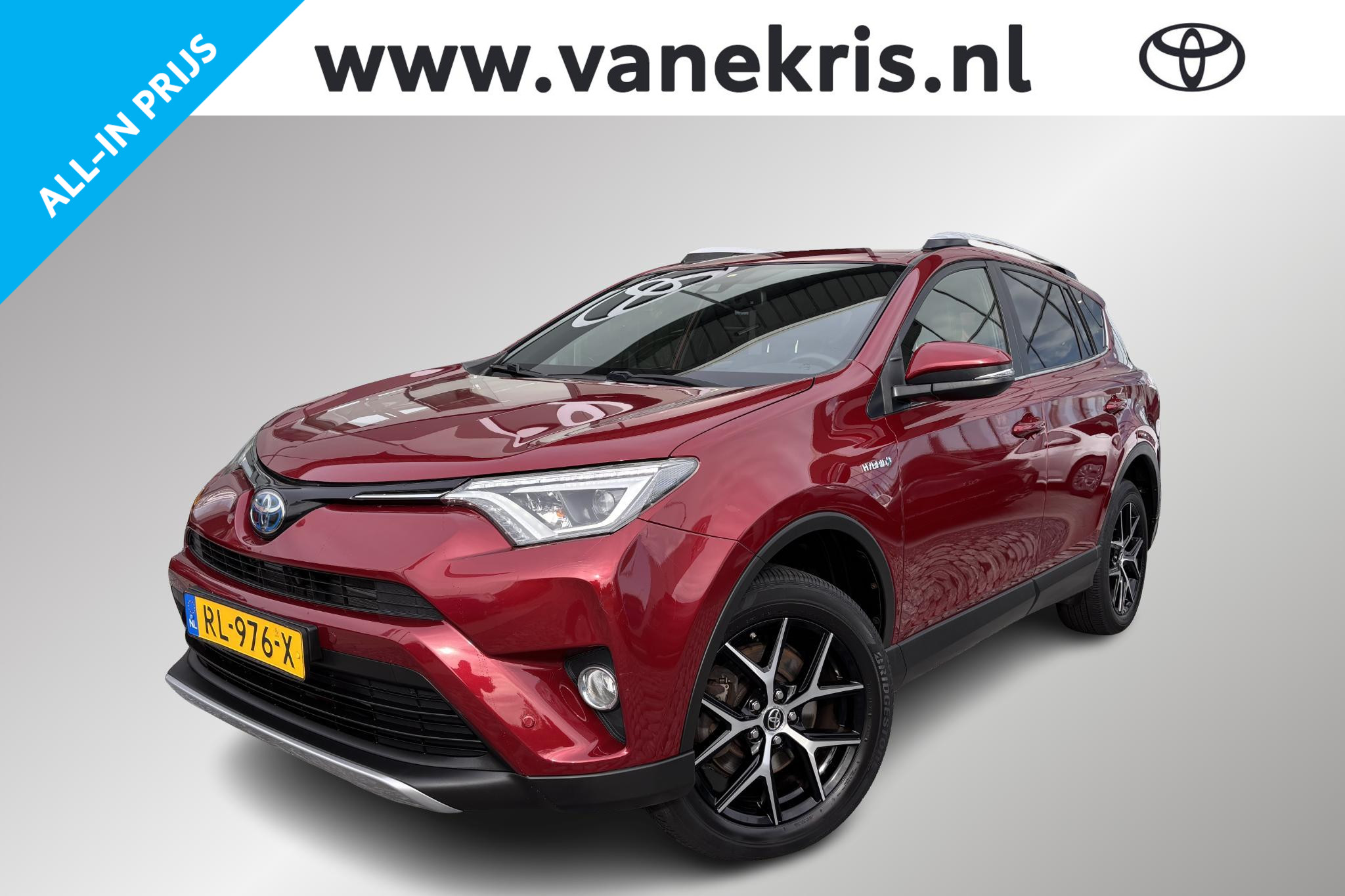Toyota Toyota Rav4 2.5 Hybrid AWD Style, Trekhaak 2018 - voorkant