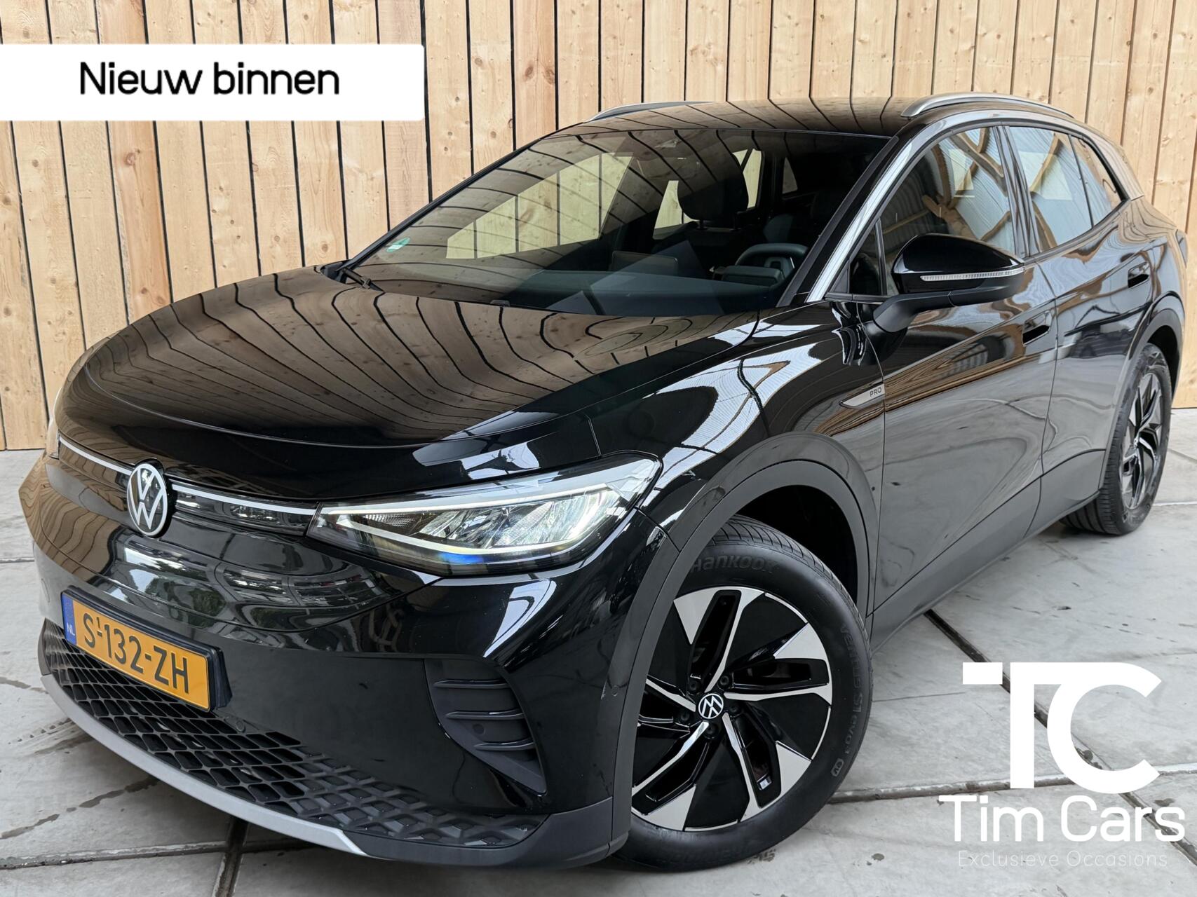 Volkswagen Id.4 Pro 128 KW Pro 77 kWh Apple CarPlay/Android Auto | Climate control |  Cruise control adaptief | DAB ontvangst | LED verlichting | Navigatiesysteem | Sfeerverlichting | Trekhaak uitklapbaar 2023 - voorkant