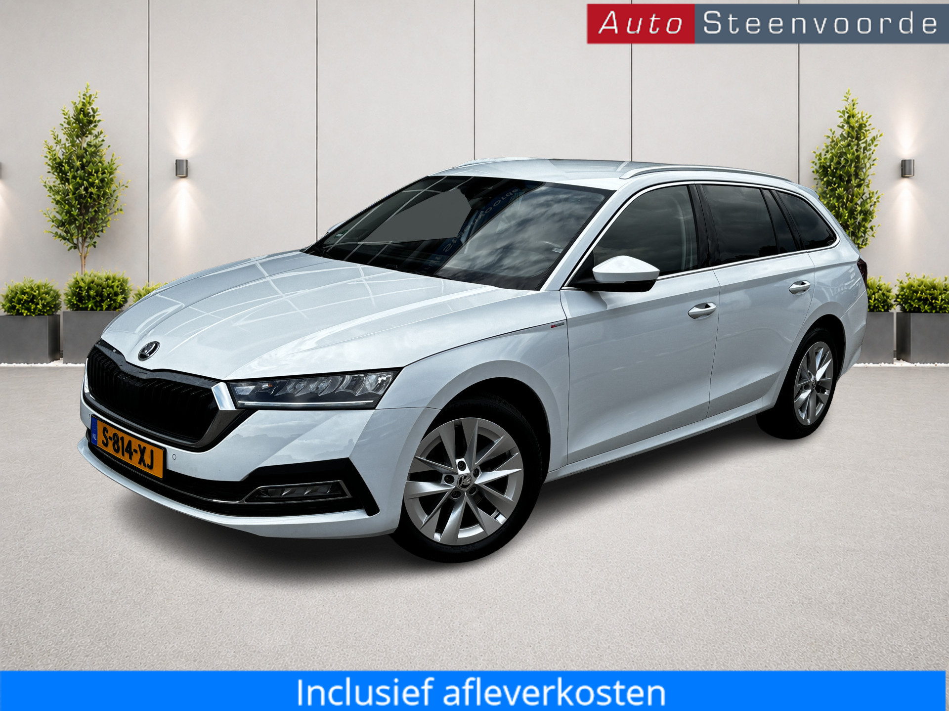 Skoda Octavia 1.0 e-TSI Business Edition Plus * ELEK STOEL * HEAD UP * 2022 - voorkant