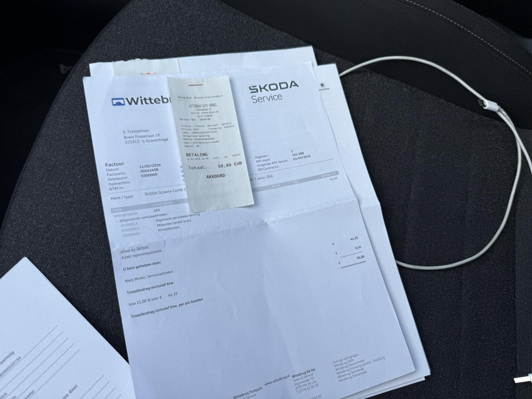 Foto van Skoda Octavia