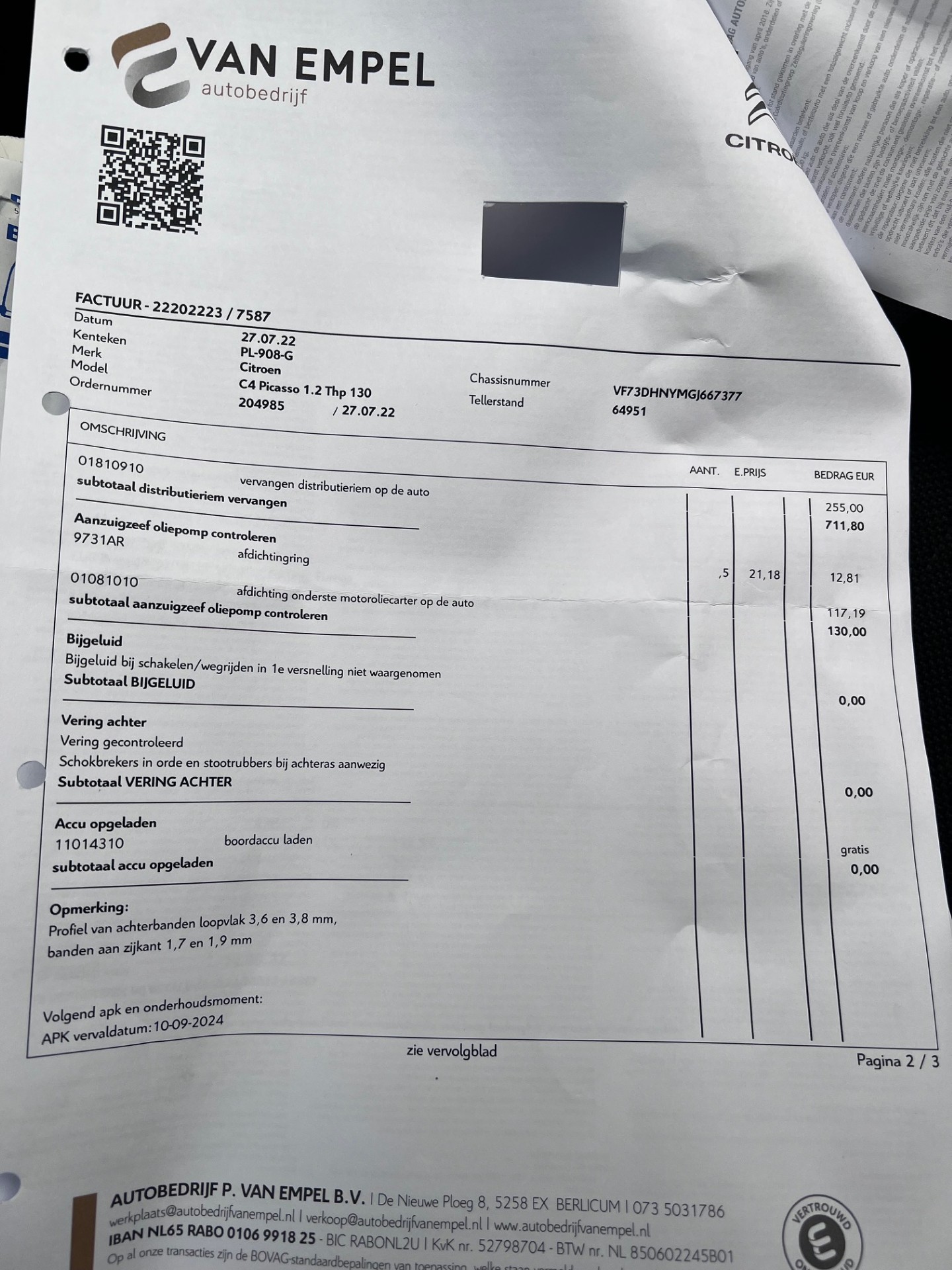 Foto van Citroen C4 Picasso