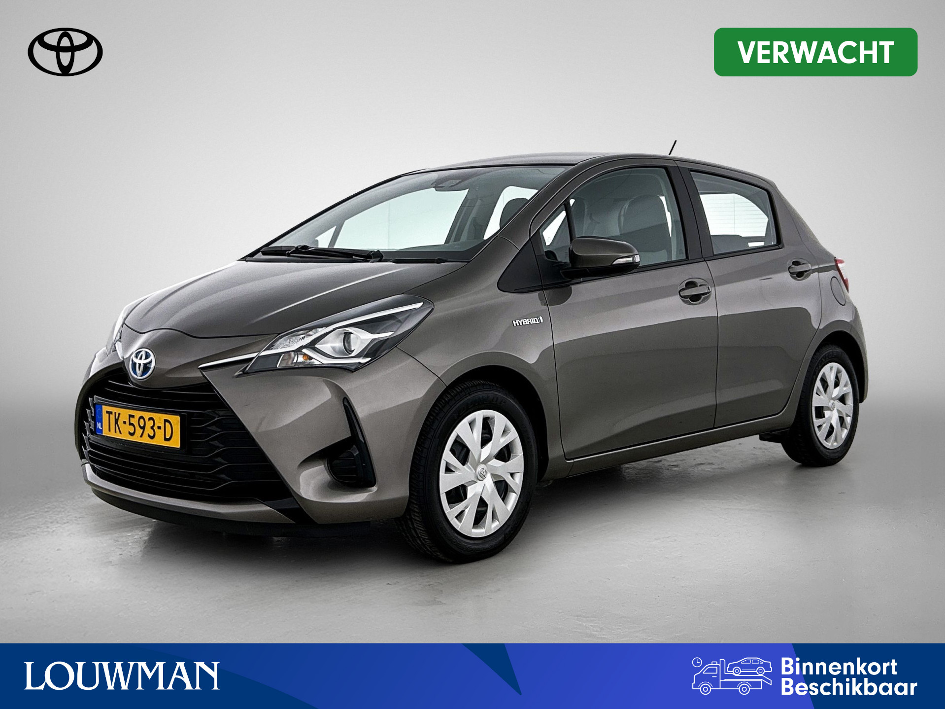 Toyota Toyota Yaris Hybrid 1.5 Hybrid Active 2018 - voorkant