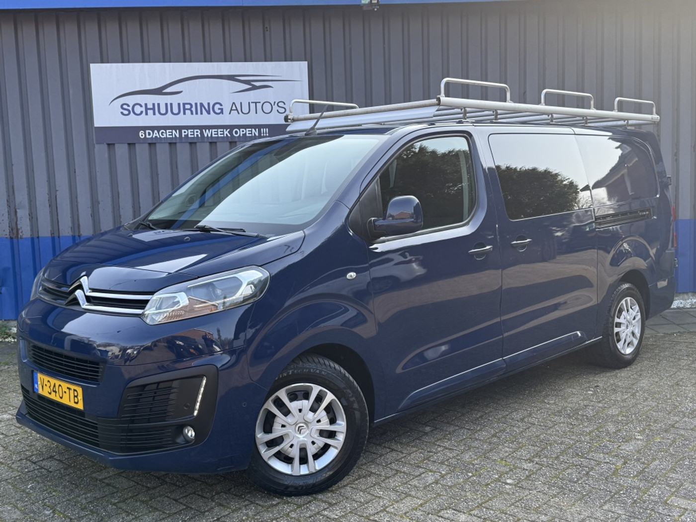 Citroen Jumpy 2.0 BlueHDI120 Dubbele Cabine 2018 - voorkant