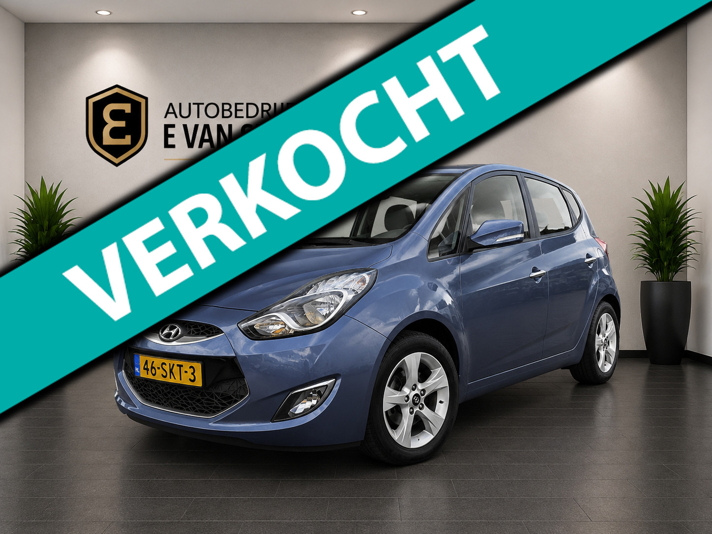 Hyundai Ix20 1.6i i-Catcher Leer/Navi/Pano 2011 - voorkant