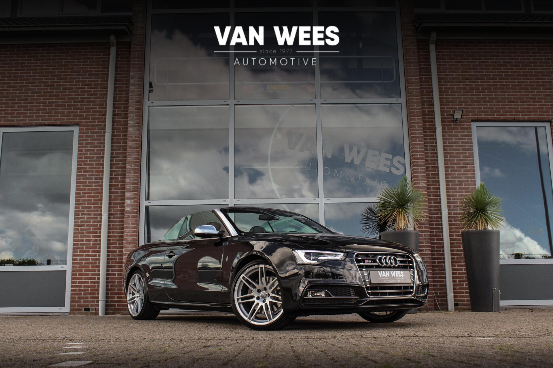 Audi S5 Cabriolet 3.0 TFSI S5 Cabriolet quattro Pro Line | 2e eigenaar | B&O audio | Nekverwarming | Stoelventilatie | MMI Navigatie | DAB | 20 inch | Xenon | Keyless entry | Cruise control | PDC 2014 - voorkant