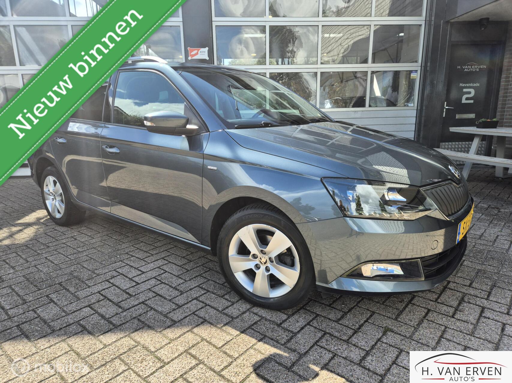 Skoda Fabia 1.0 TSI CLEVER NAVI CRUISE PDC NAP 2018 - voorkant
