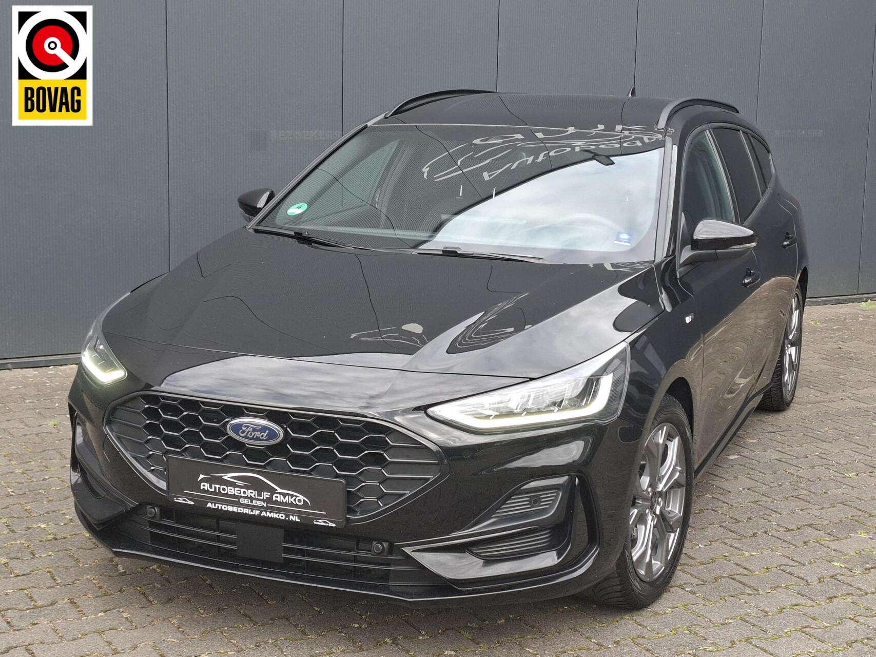 Ford Focus Wagon 1.0 EcoBoost Hybrid ST Line / ADAP. CRUISE. / STOEL EN STUURVERW. / NAVI / DAB / 2024 - voorkant