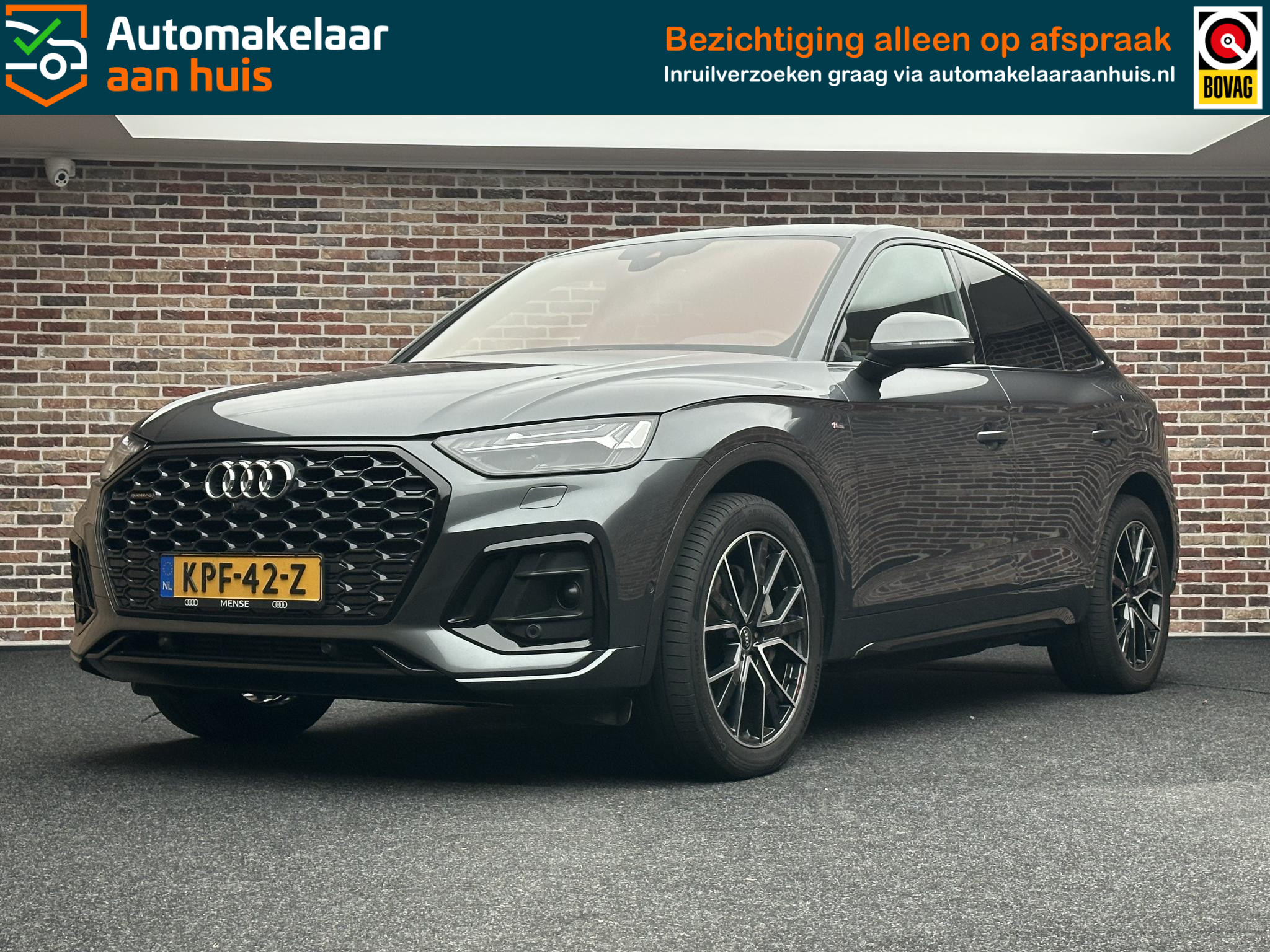 Audi Q5 Sportback 55 TFSI E 55 TFSI e S edition 2021 - voorkant