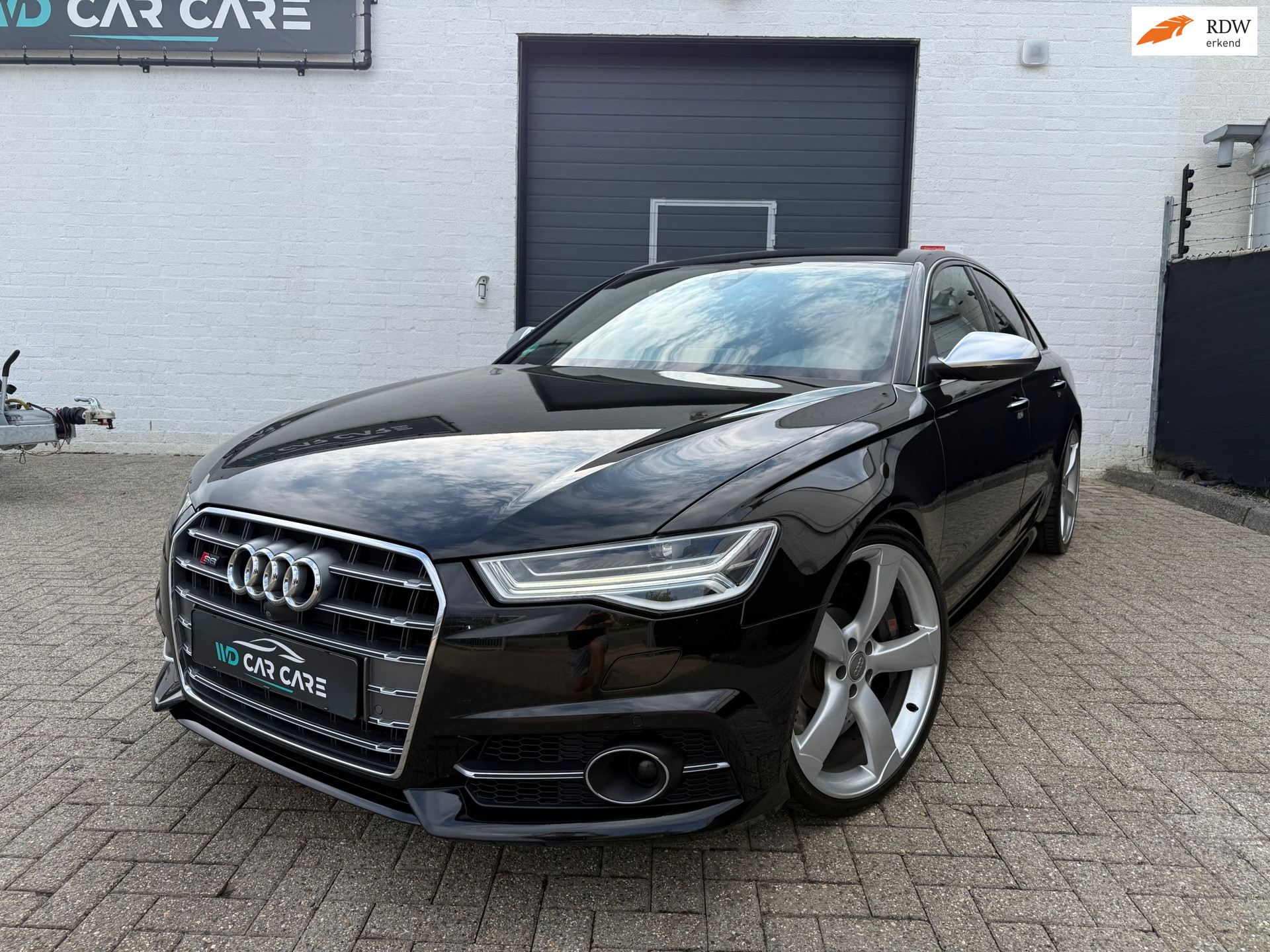 Audi S6 Limousine Audi S6 4.0 TFSI|2e eigenaar|Schadevrij|Luchtvering|360 camera|Bose|Volledig onderhouden 2017 - voorkant