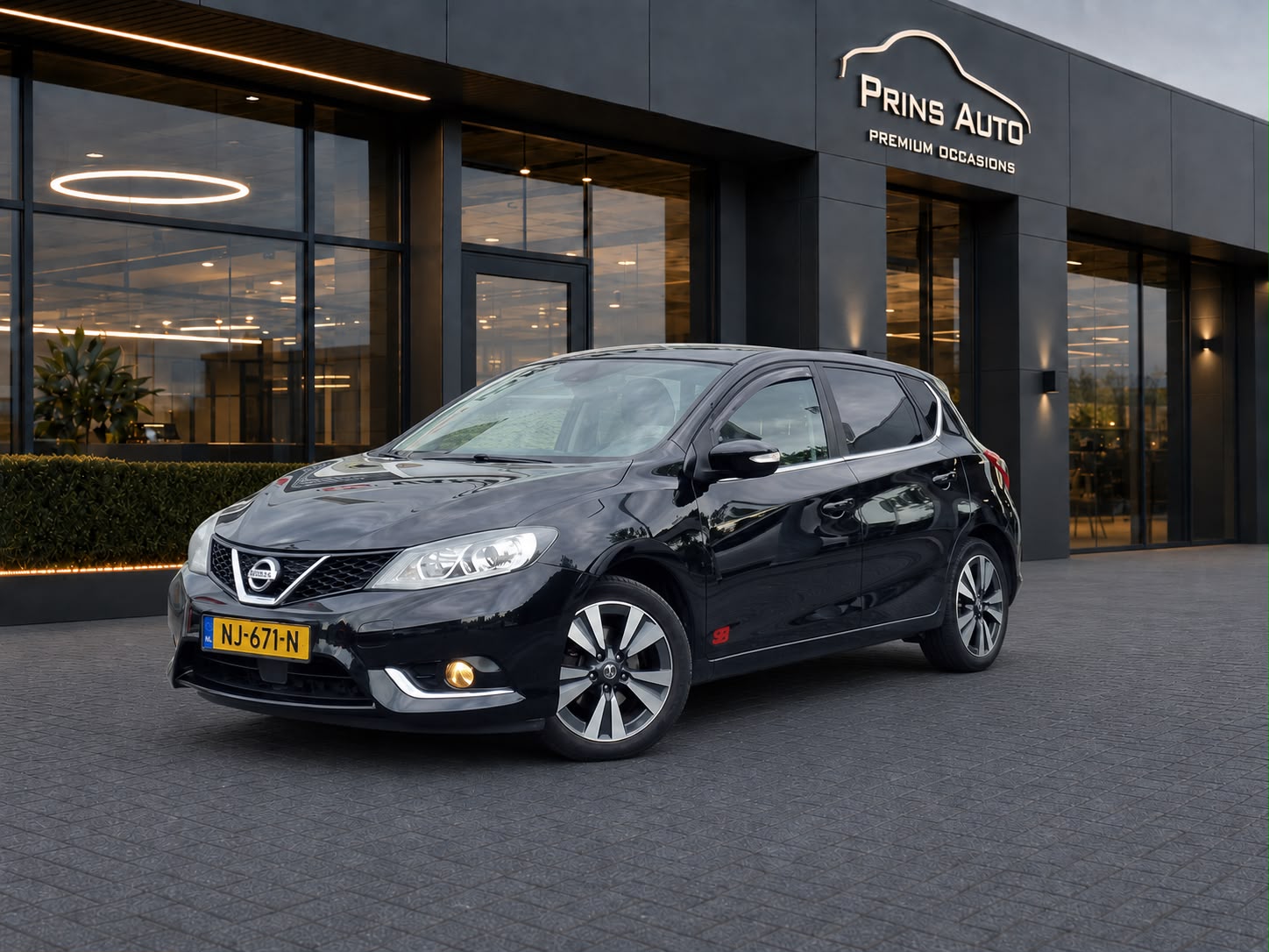 Nissan Nissan Pulsar 1.2 DIG-T Tekna 2017 - voorkant