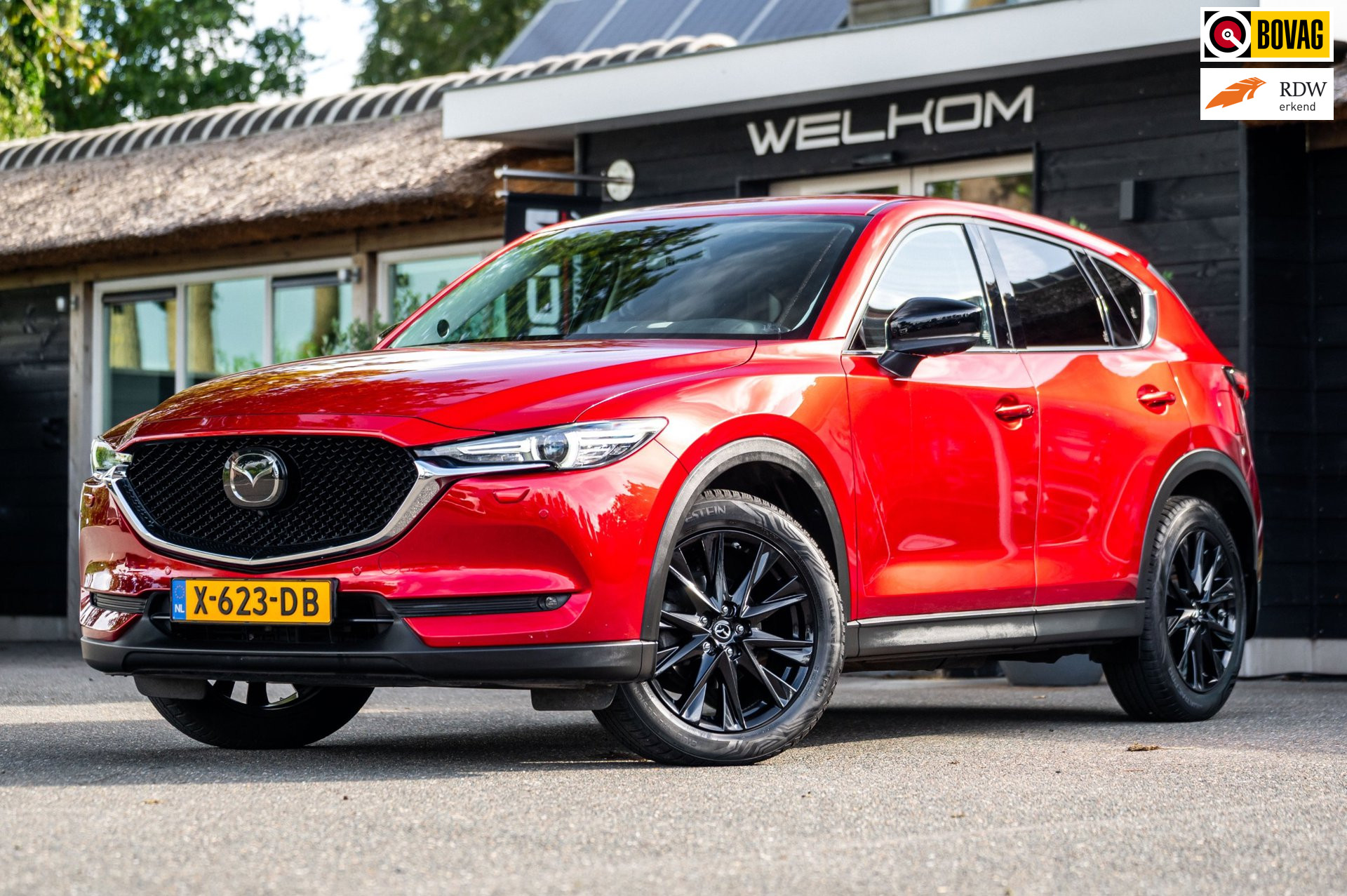 Mazda Mazda Cx-5 2.5 4WD SkyActiv-G 194 Signature Automaat I Bose I 360 Camera I Leder Alcantara I Head Up I Adaptive Cruise 2021 - voorkant