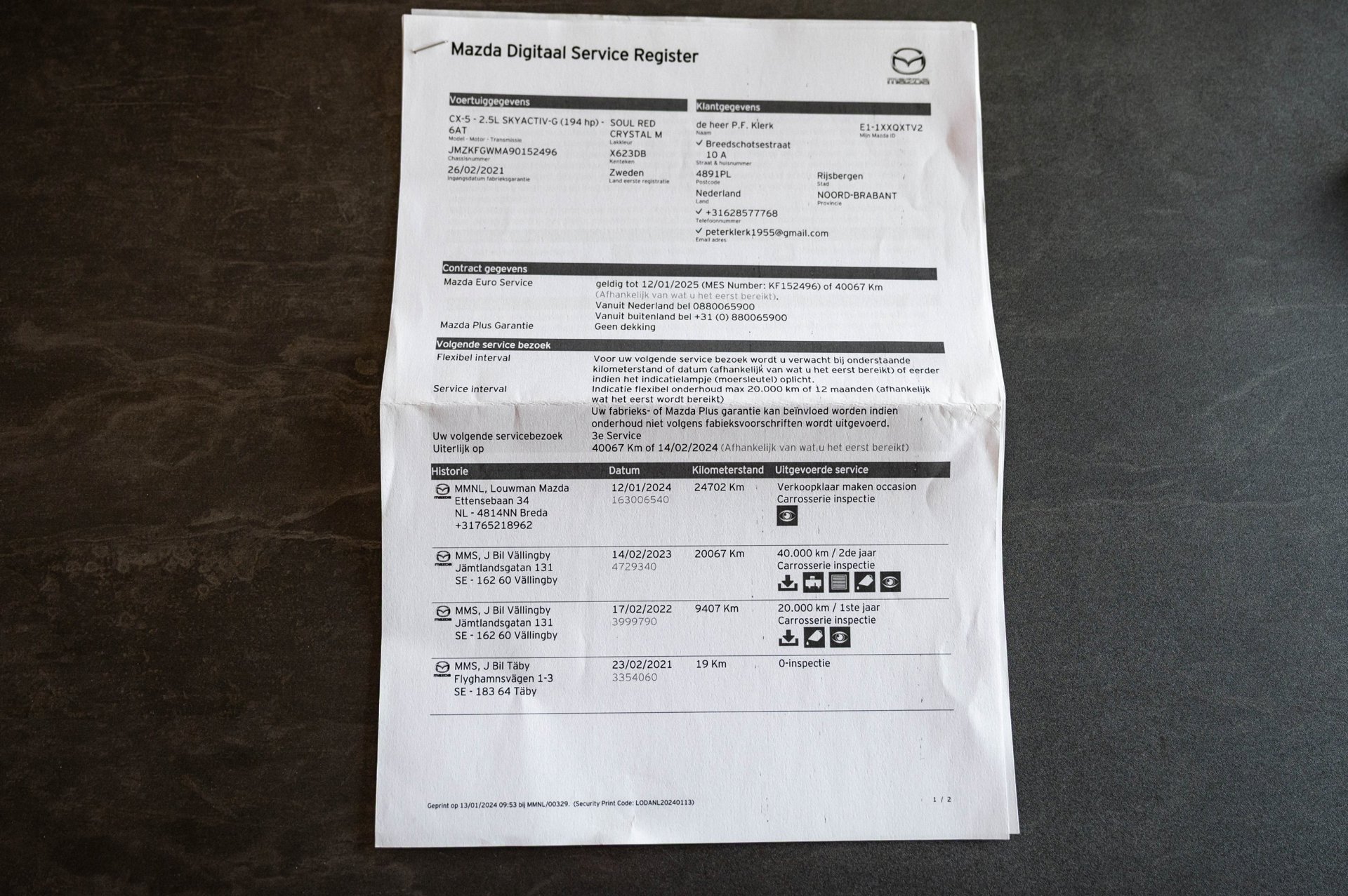 Foto van Mazda Mazda Cx-5