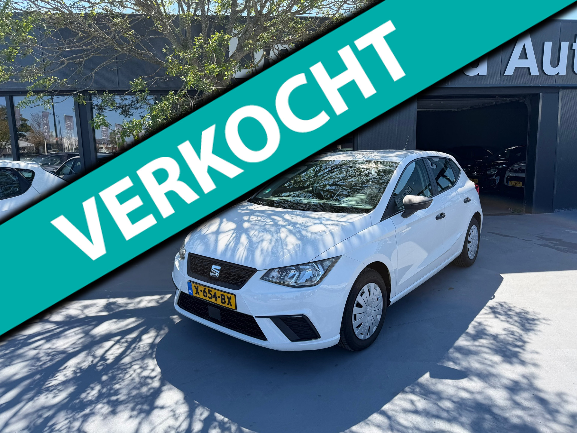 Seat Ibiza 1.0 MPI Reference/ airco/cruise/Apple carplay/ 12 maanden garantie. 2019 - voorkant
