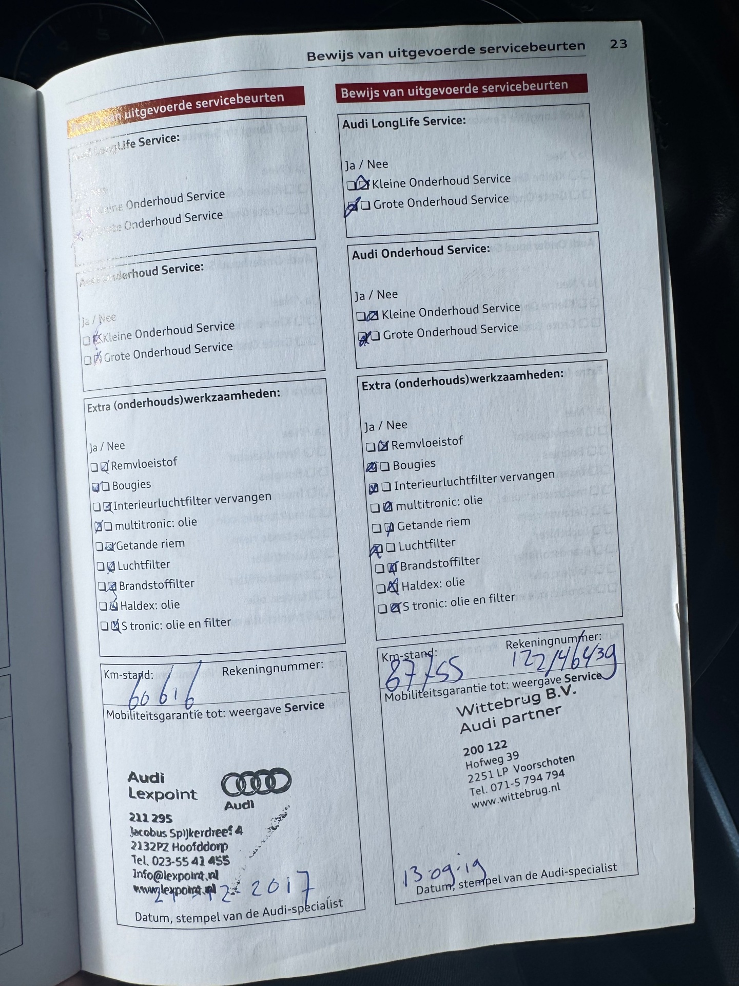Foto van Audi A5 Sportback