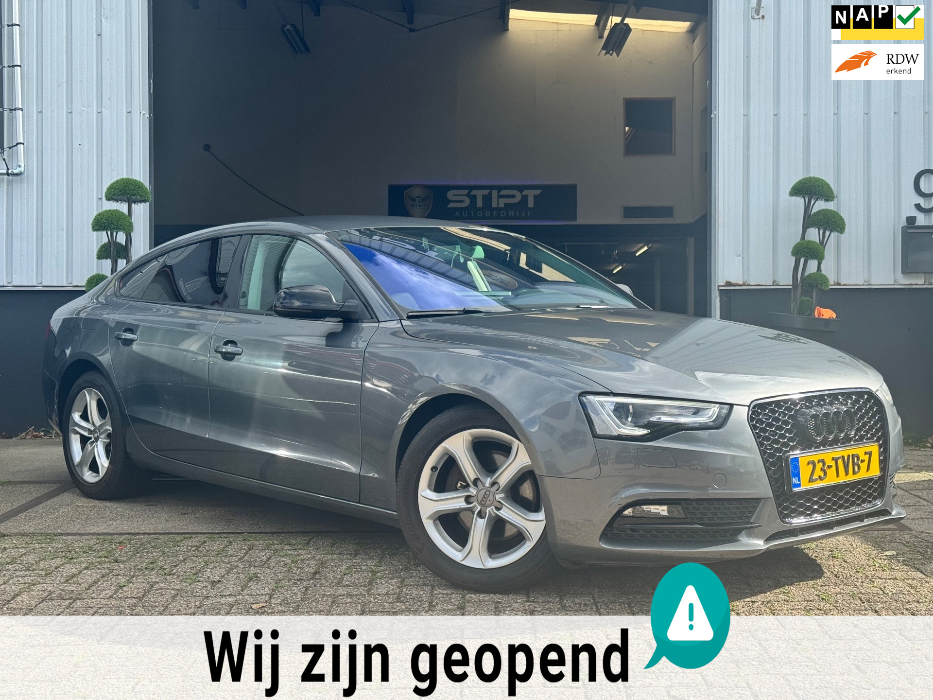 Audi A5 Sportback 2.0 | TFSI | quattro | Pro Line | Automaat | Carplay | APK | 2012 - voorkant