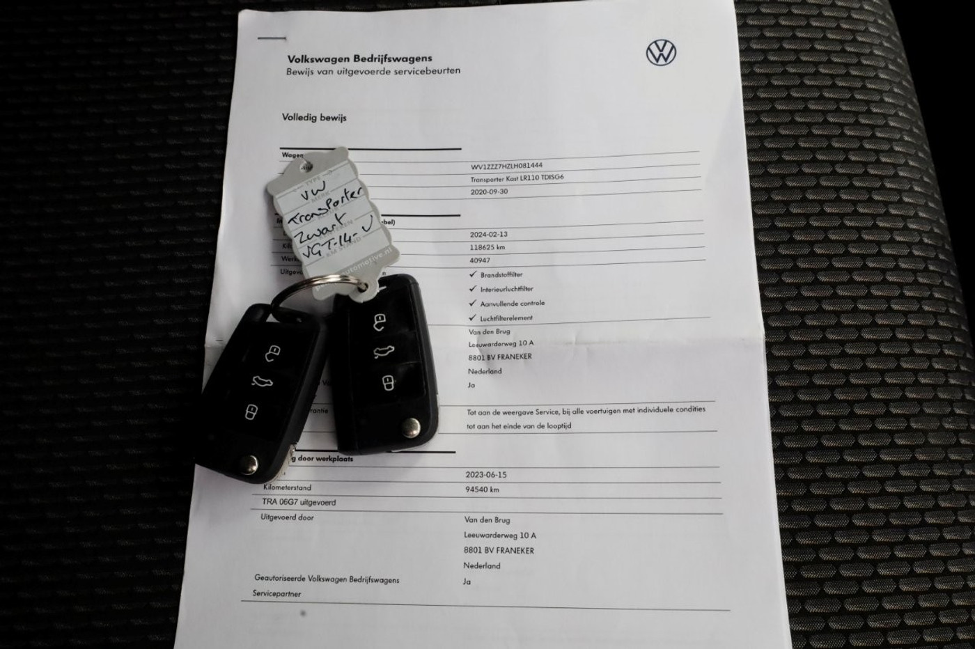Foto van Volkswagen Transporter