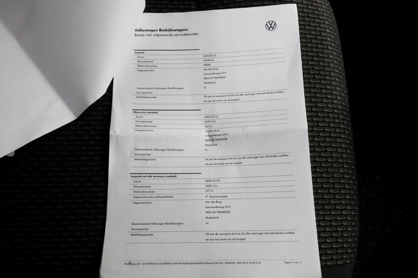 Foto van Volkswagen Transporter