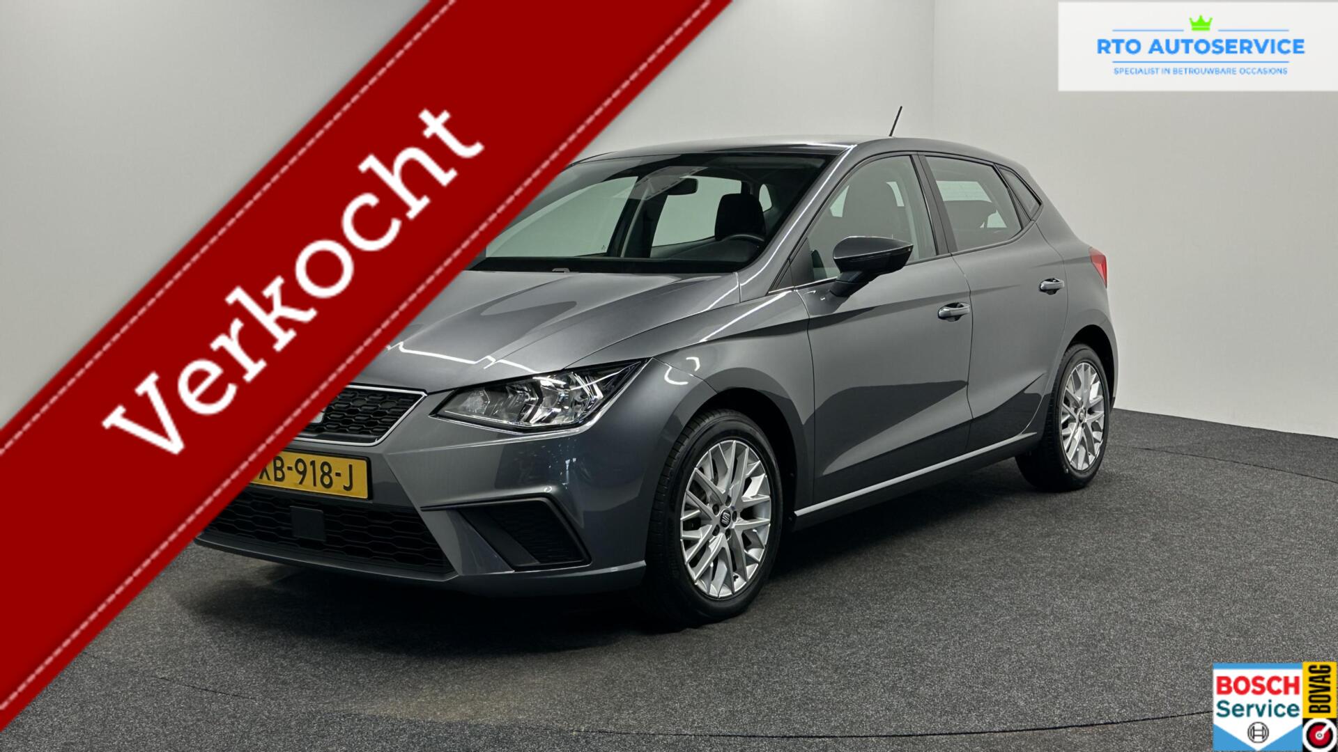 Seat Ibiza 1.0 TSI Business Intense TREKHAAK NAVI CRUISE STOEL VERWARMING 85000 KM. 2018 - voorkant