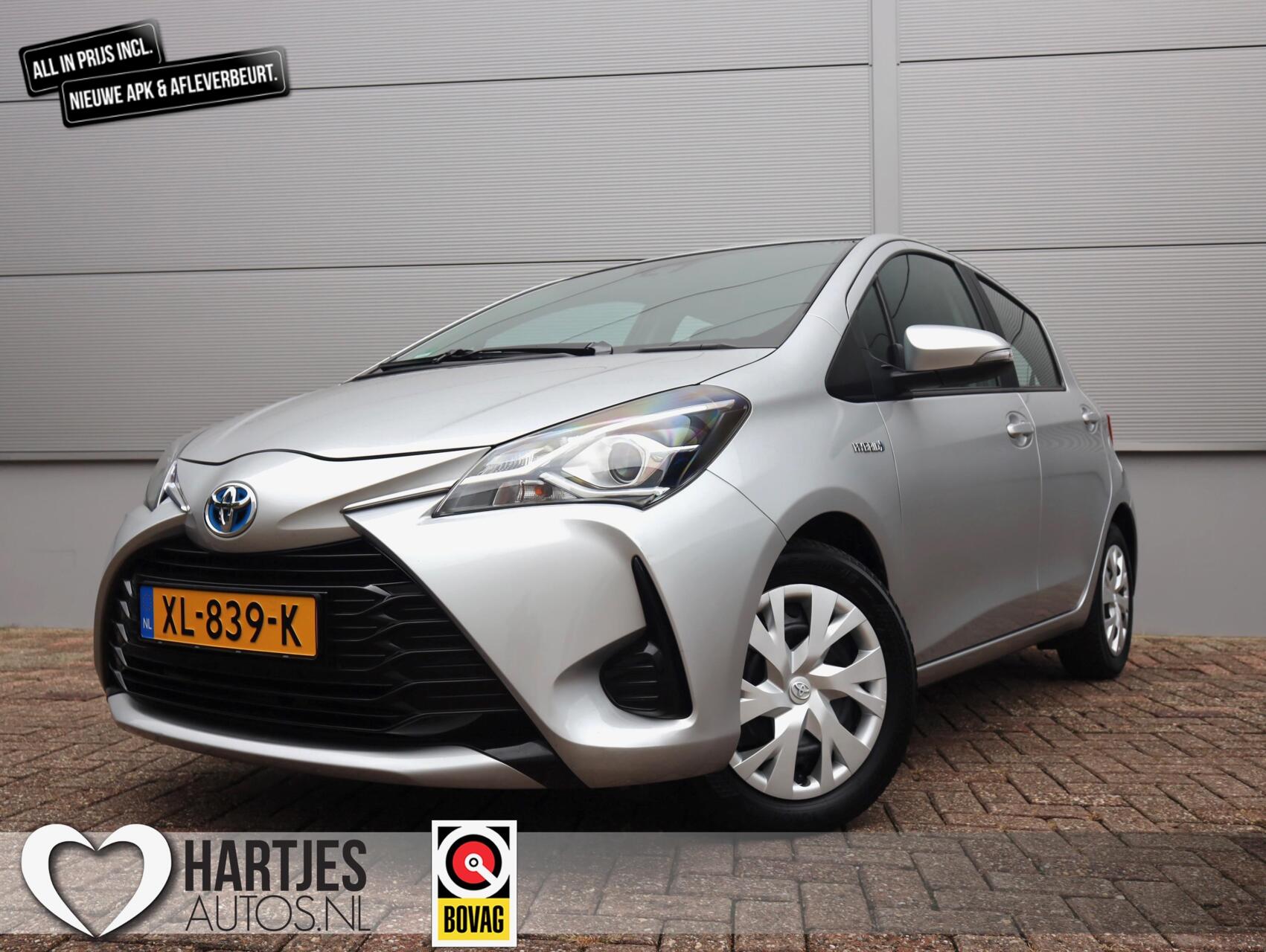 Toyota Toyota Yaris Hybrid 1.5 Hybrid Active Automaat (Vol-Opties) NL-auto 2019 - voorkant