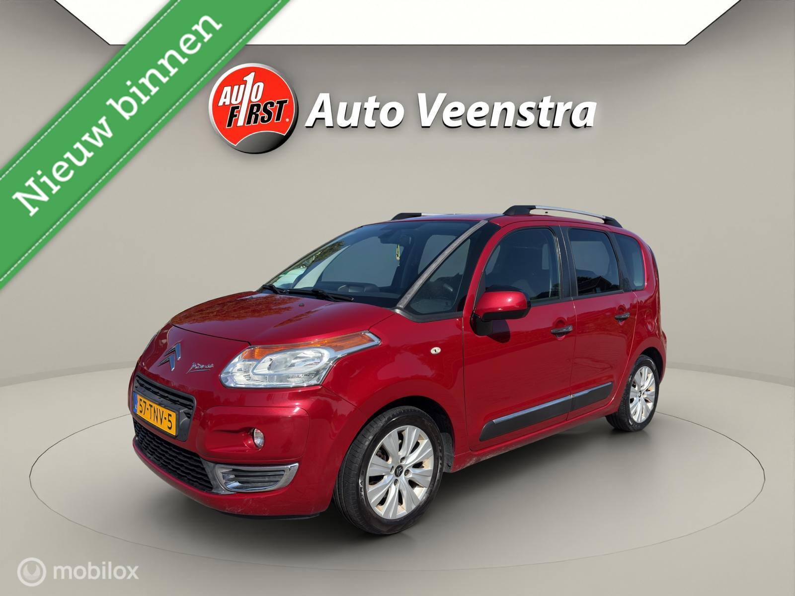 Citroen C3 Picasso 1.6 VTi Exclusive|AUTOMAAT|TREKH|PDC 2012 - voorkant