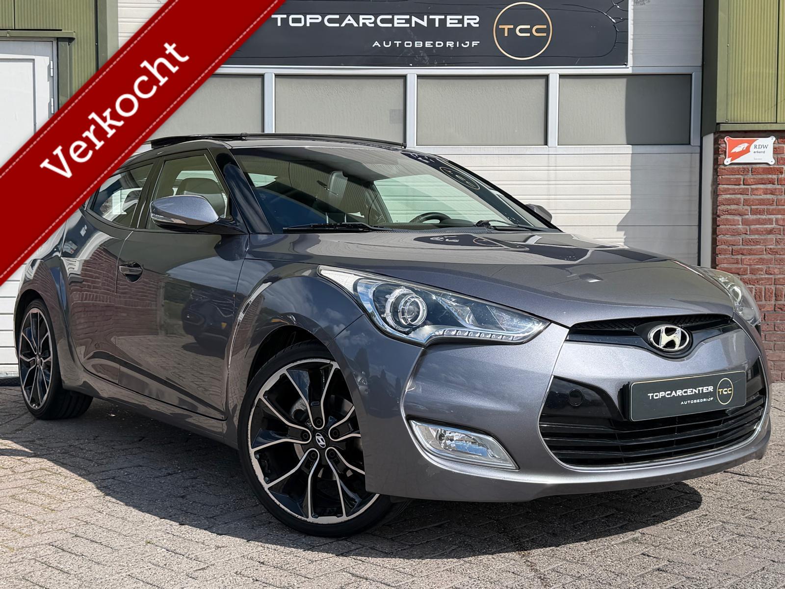 Hyundai Veloster 1.6 GDI/AIRCO/PANO/CAMERA/PARKS/APK/NAP 2013 - voorkant