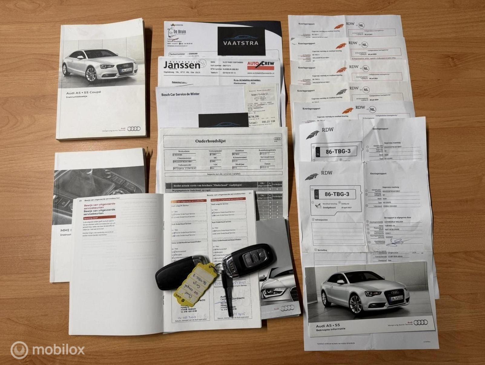 Foto van Audi A5 Coupe