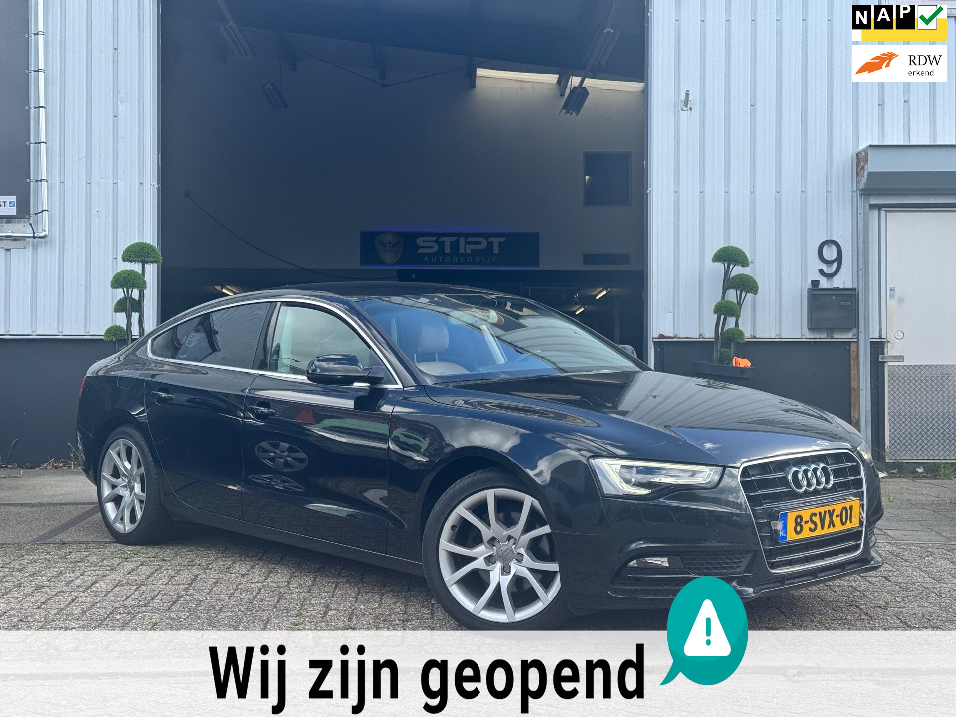 Audi A5 Sportback 1.8 | TFSI | Business Edition | Automaat | APK | Leer | 2014 - voorkant