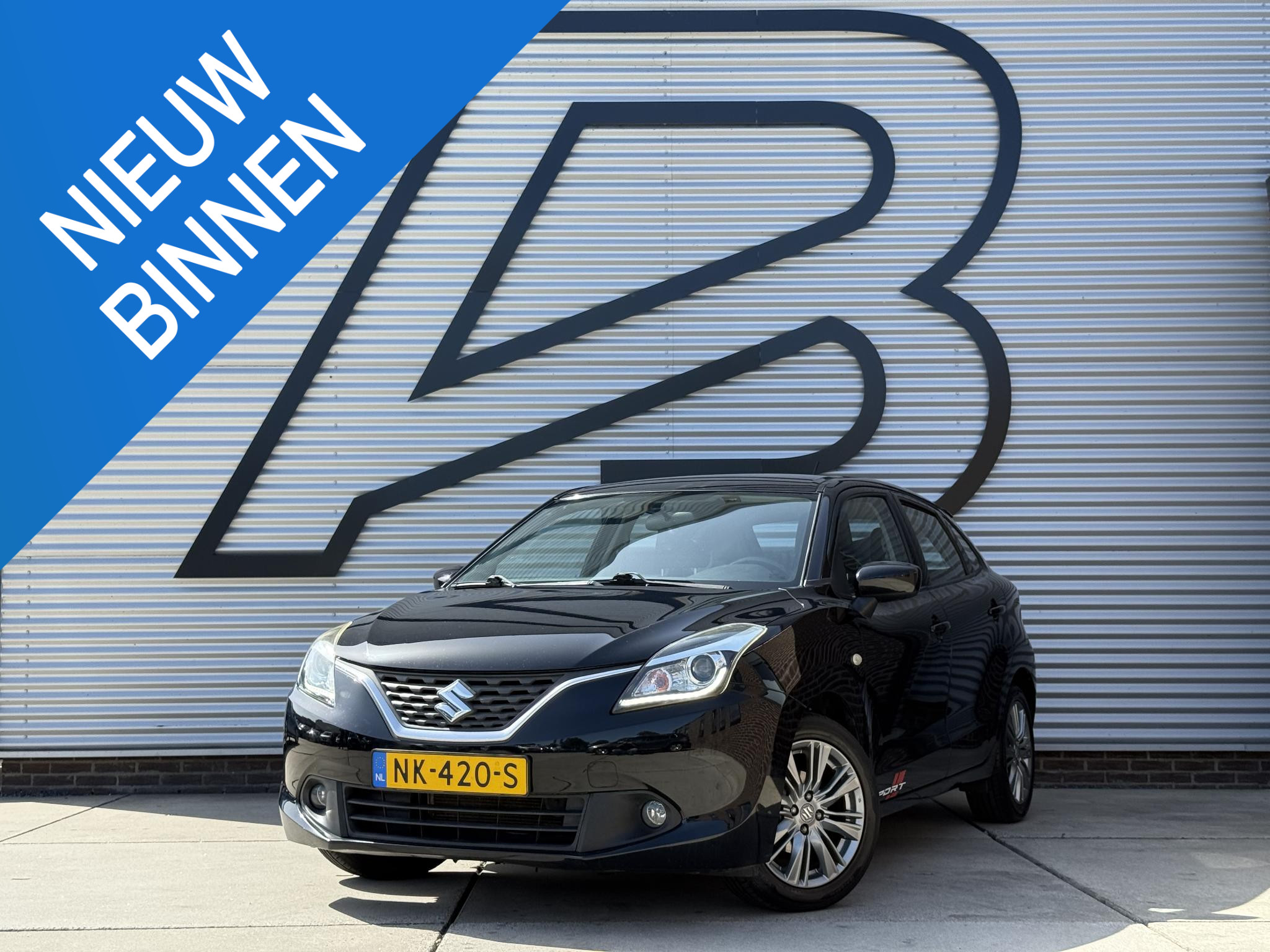Suzuki Baleno 1.2 Exclusive 2017 - voorkant