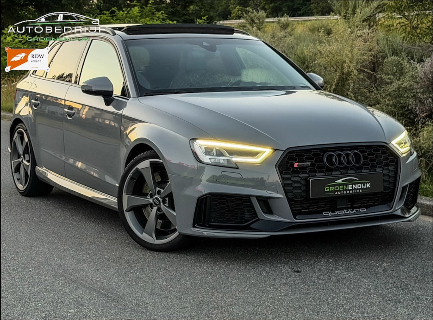 Audi RS 3 Sportback 2.5 TFSI RS 3 quattro RS-SEATS CAM PANO PDC 2020 - voorkant