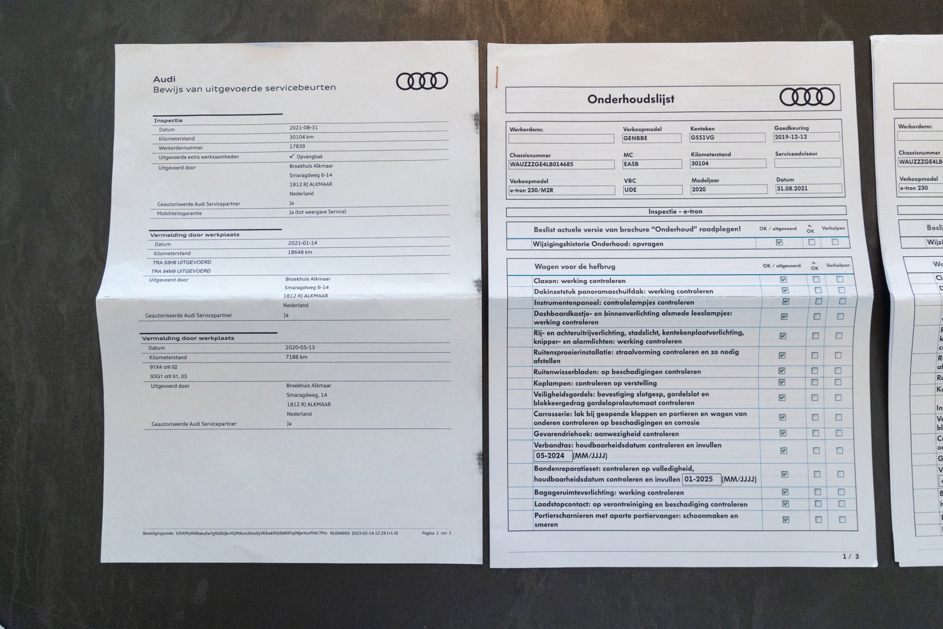Foto van Audi E-tron