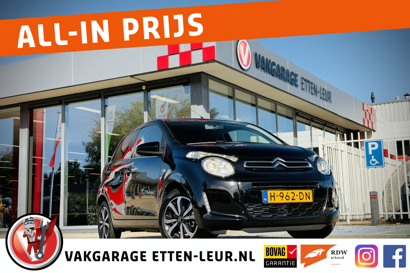 Citroen C1 1.0 VTi Shine | CAMERA | CARPLAY + ANDROID | CLIMA 2020 - voorkant