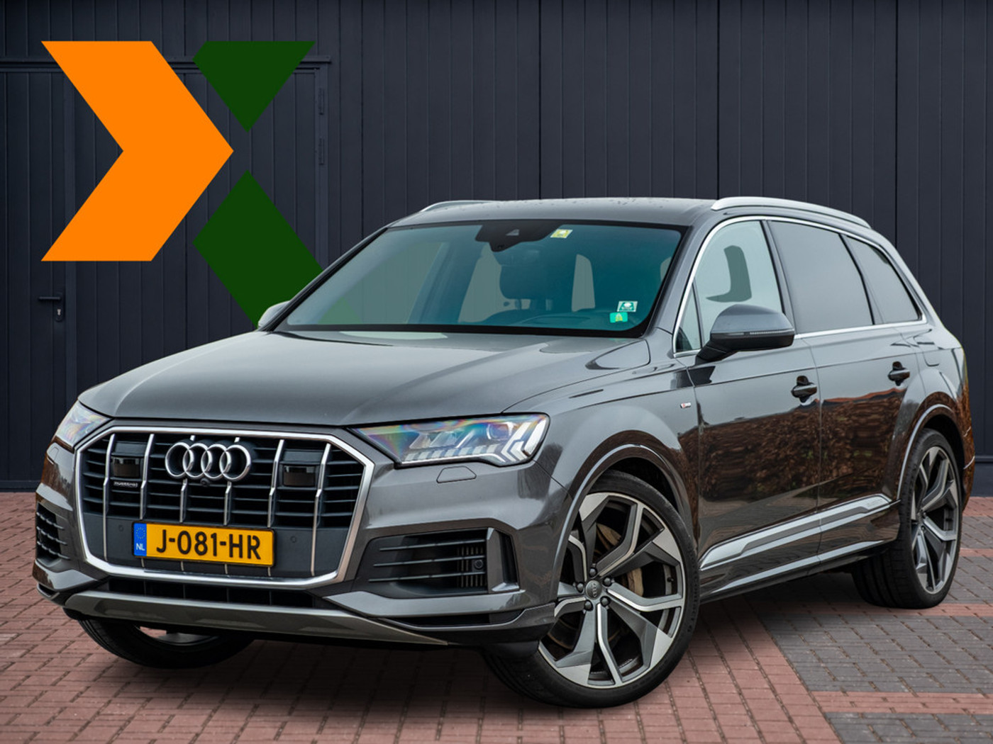 Audi Q7 55 TFSI E 55 TFSIe quattro Pro Line Plus S-Line | 23” RS Lm | Volleder Val 2020 - voorkant