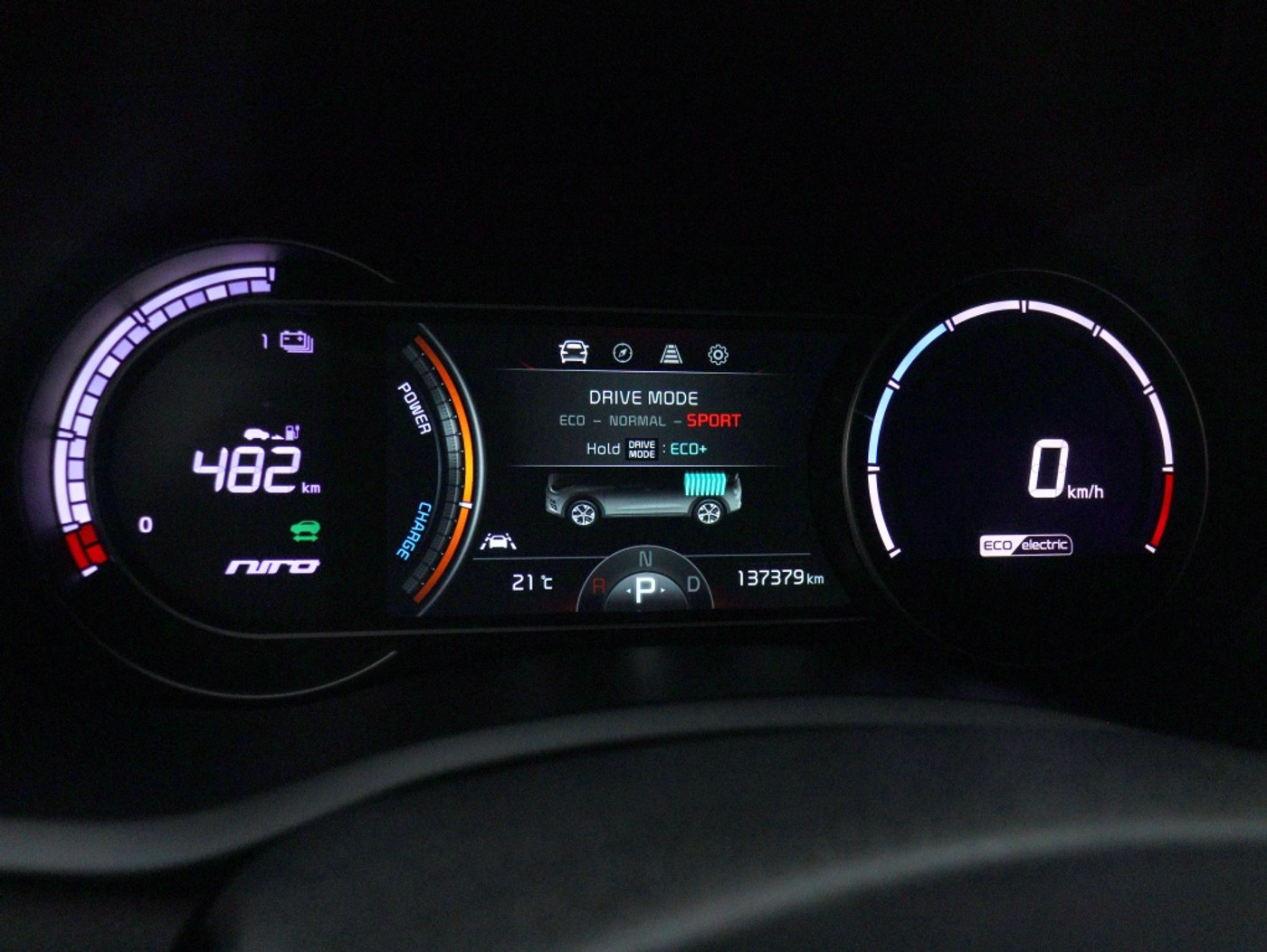 Foto van Kia E-niro