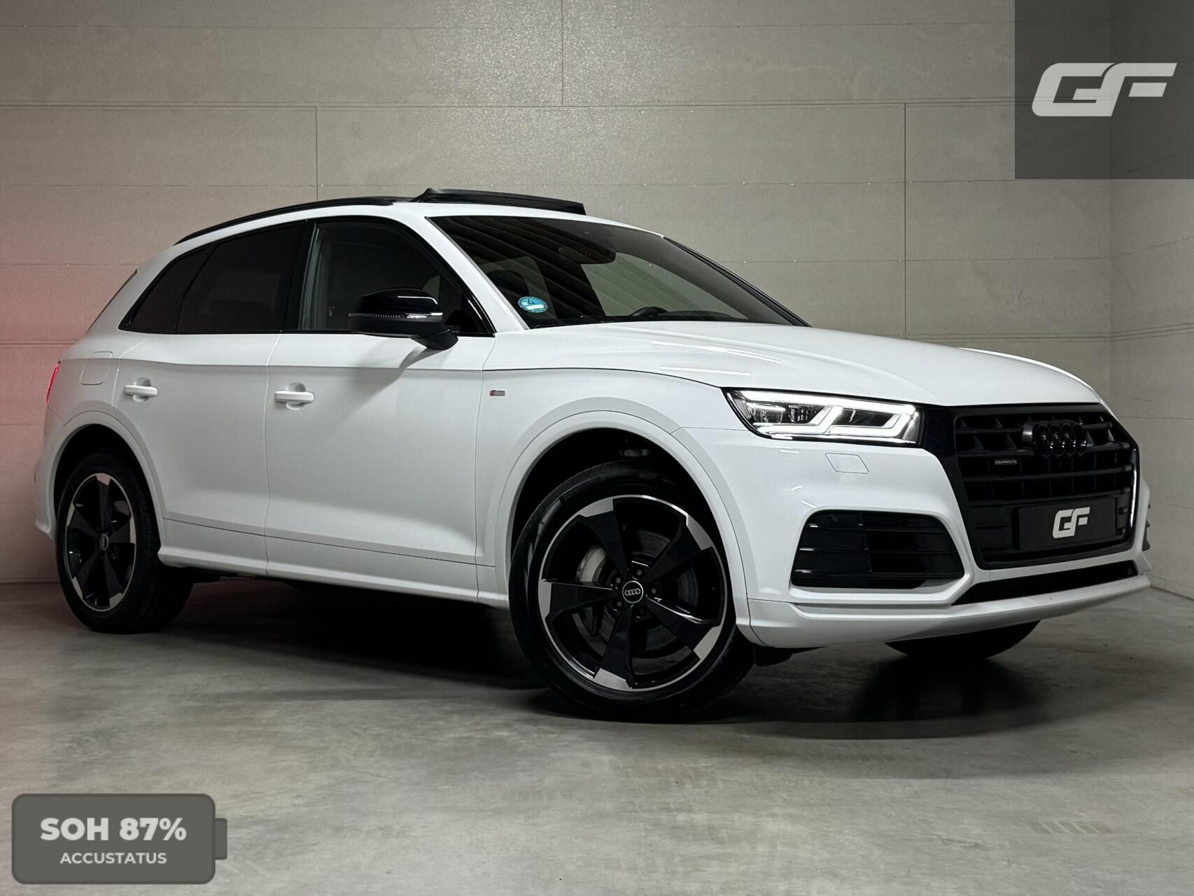 Audi Q5 50 TFSI E 50 TFSI e Quattro Black Edition S-Line Pano Virtual 2021 - voorkant