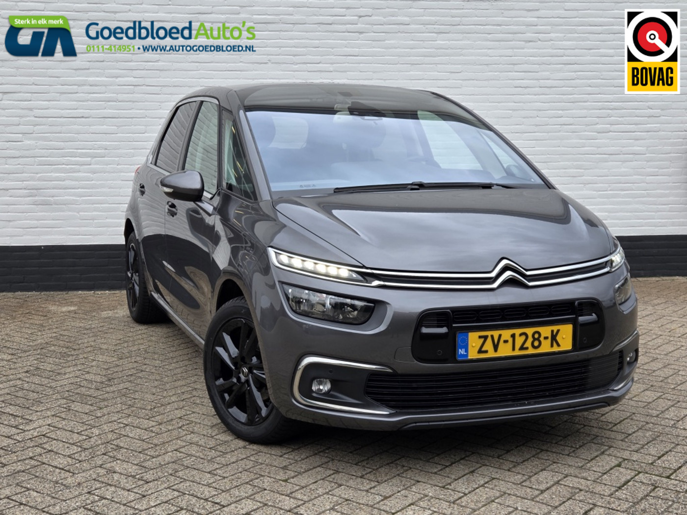 Citroen C4 Spacetourer 1.2 PureTech Shine 2019 - voorkant