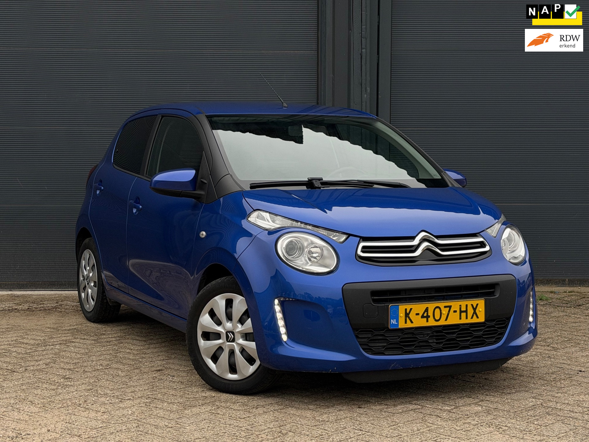 Citroen C1 1.0 | Airco | Led | Bluetooth | E-Ramen | Goed onderhouden | 2021 - voorkant