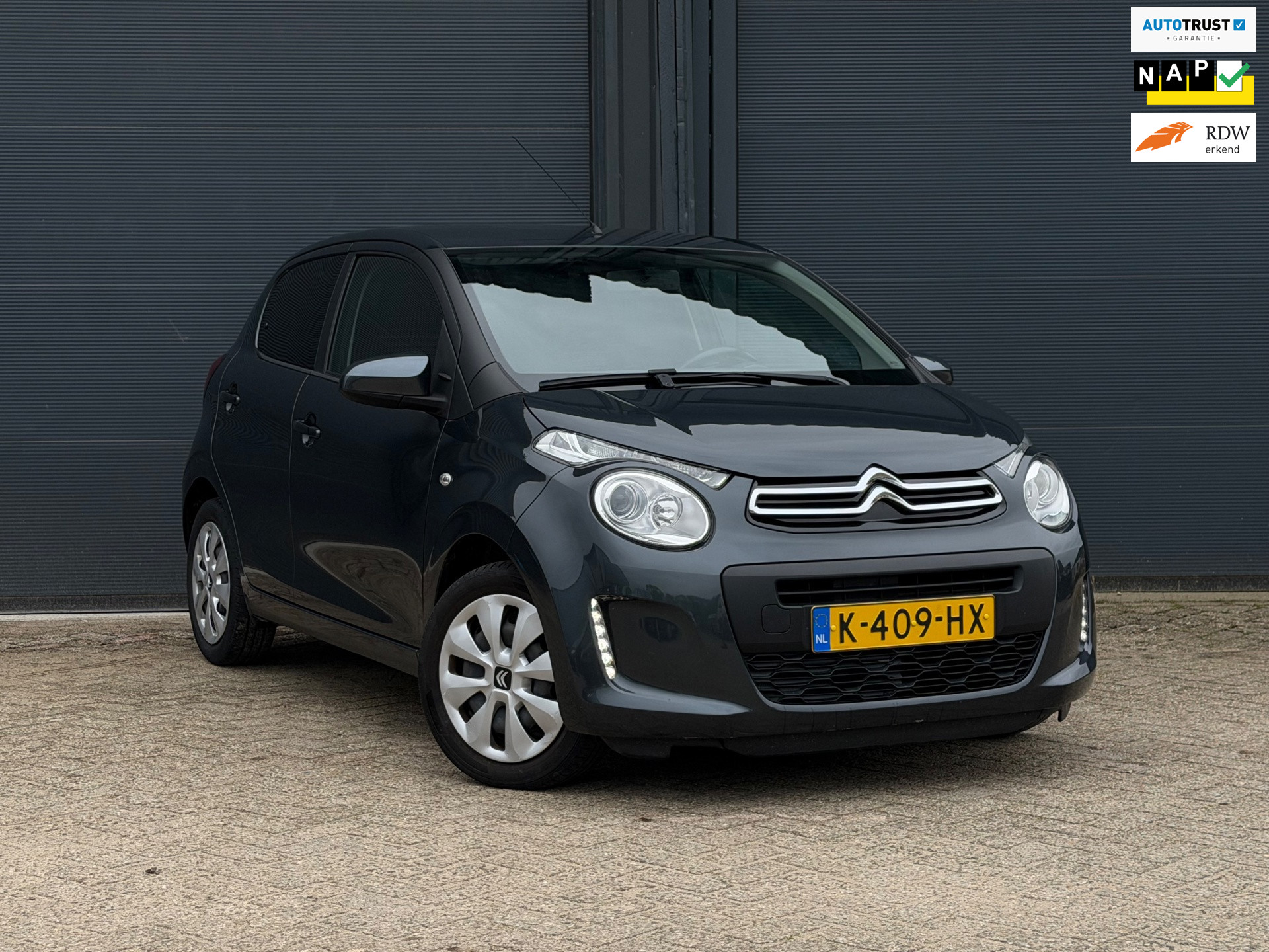 Citroen C1 1.0 | Airco | Led | Bluetooth | E-Ramen | Goed onderhouden | 2021 - voorkant