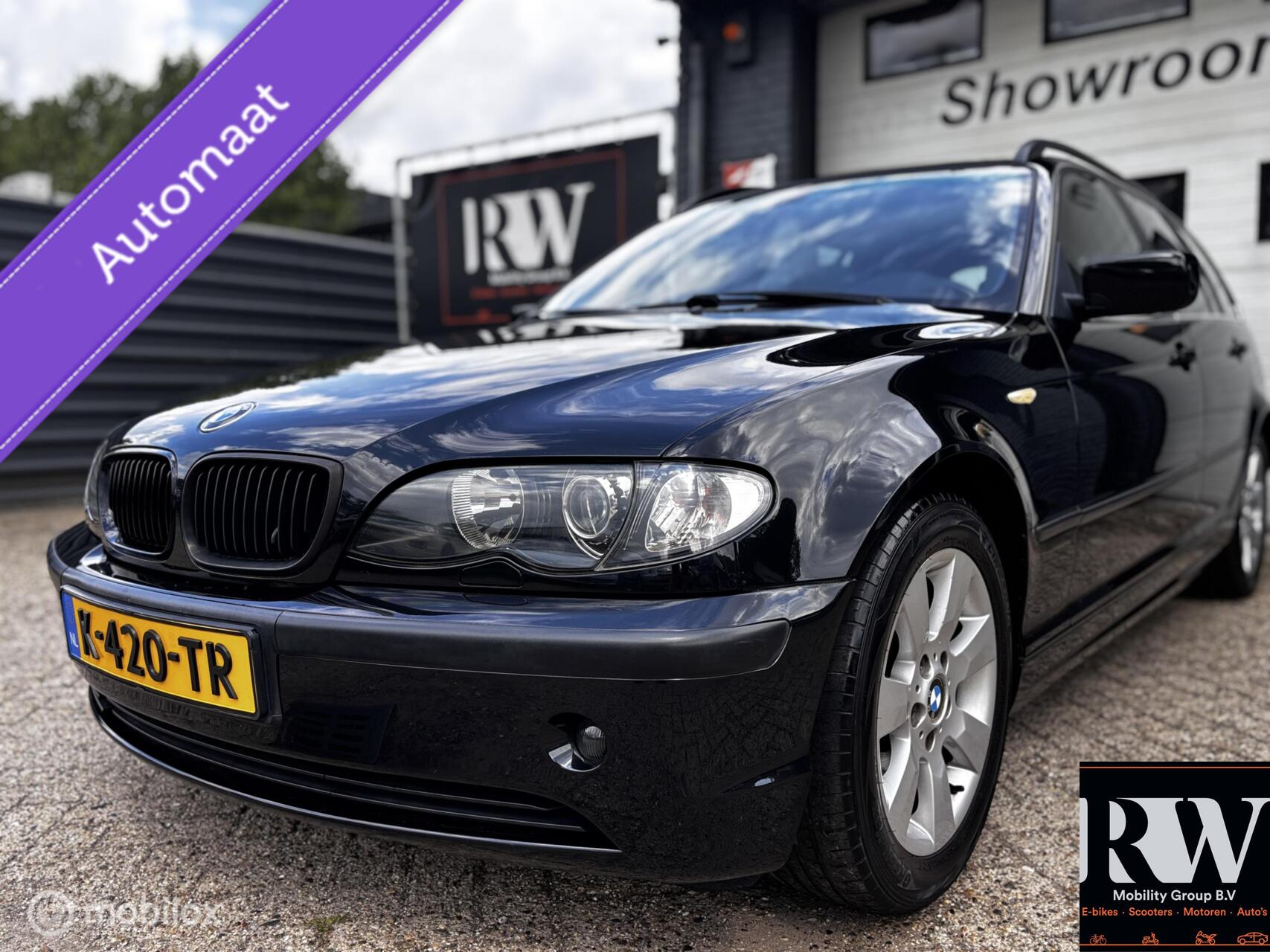 BMW 316i 316i *AUTOMAAT*A/C*CRUISE*PDC*STOELVERW* 2004 - voorkant