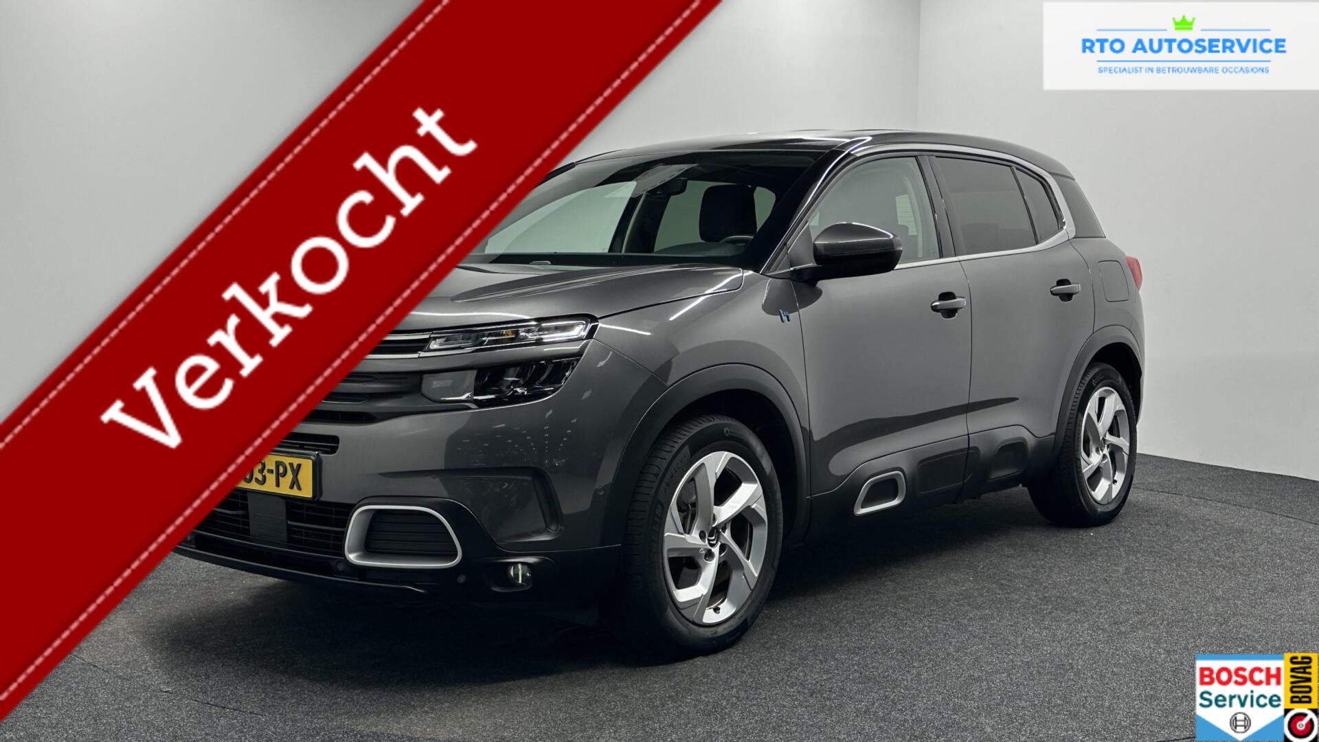 Citroen C5 Aircross 1.6 Plug-in Hybrid 225 Business CAMERA TREKHAAK CRUISE ECC CARPLAY NAVI. 2021 - voorkant