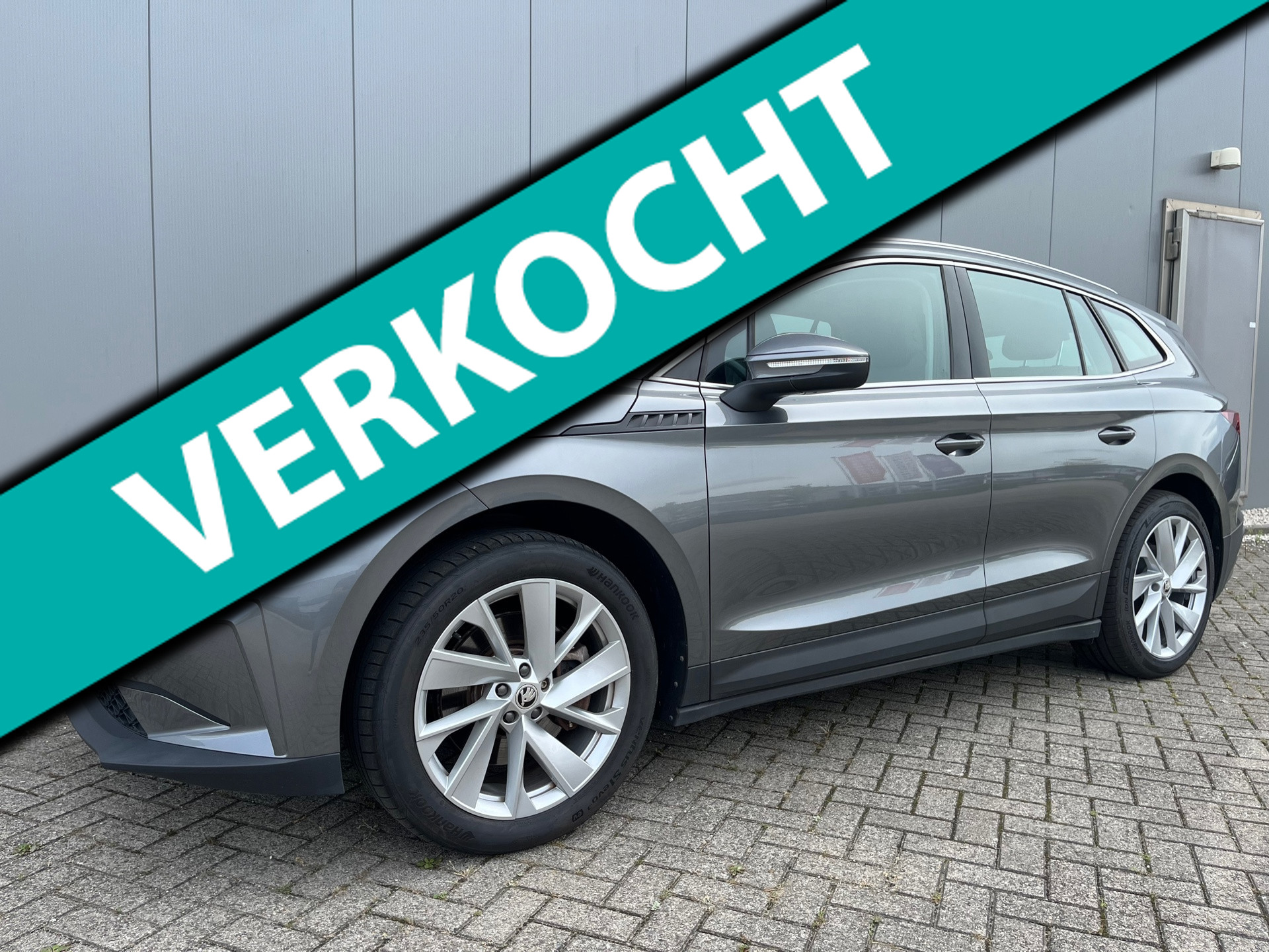 Skoda Enyaq 80 80/ SOH 96.1%/ Panoramadak 2022 - voorkant