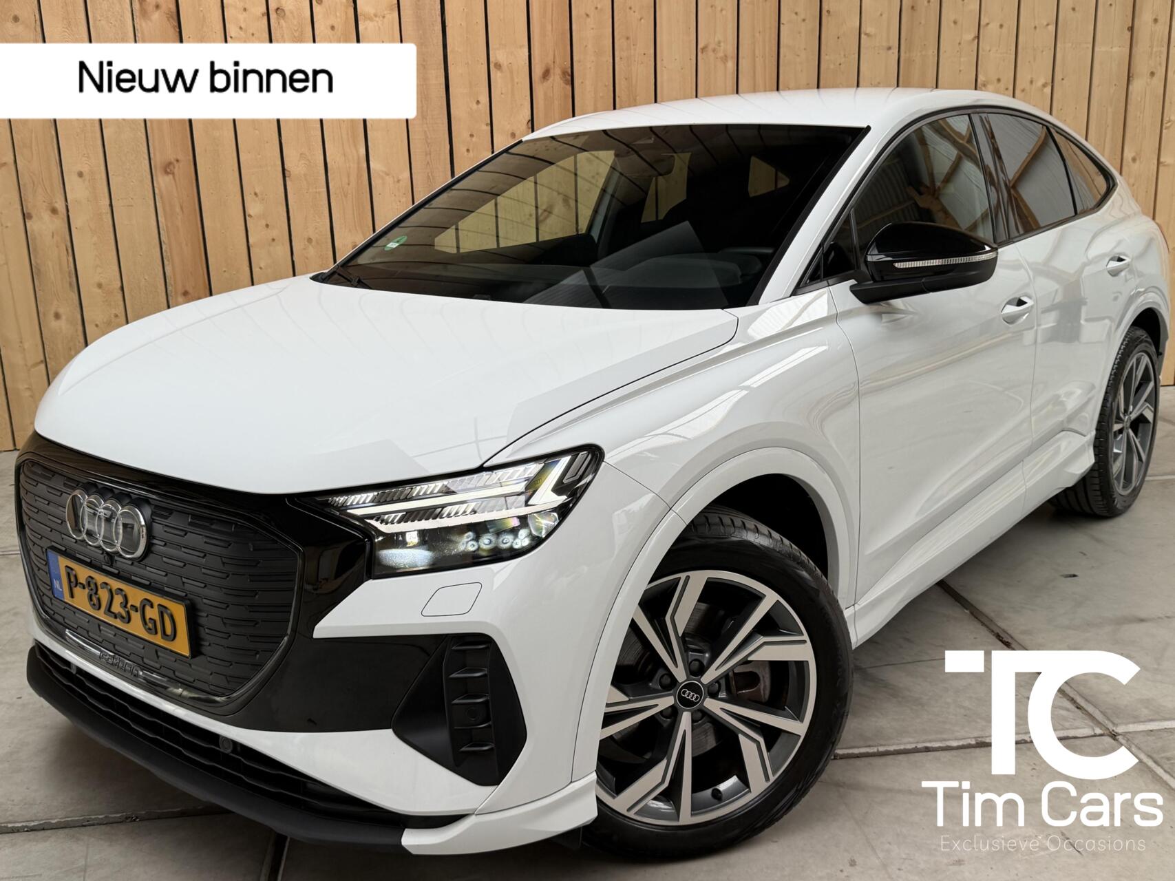 Audi Q4 Sportback 40 E-tron 40 Advanced edition 77 kWh SoH 96,69% | Achteruitrijcamera | Apple CarPlay/Android Auto | Adaptieve cruise control | Climate control | Extra getint glas | LED verlichting | Parkeersensoren voor en achter 2022 - voorkant
