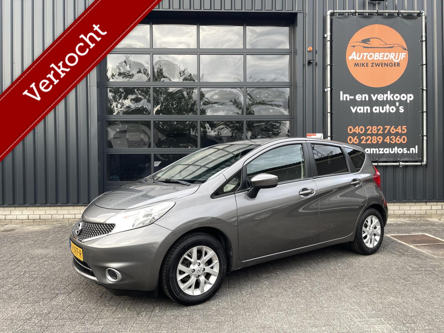 Nissan Nissan Note 1.2 Connect Edition NAVIGATIE|KEYLESS|TREKHAAK|CRUISE CONTROL|STOELVERWARMING 2015 - voorkant