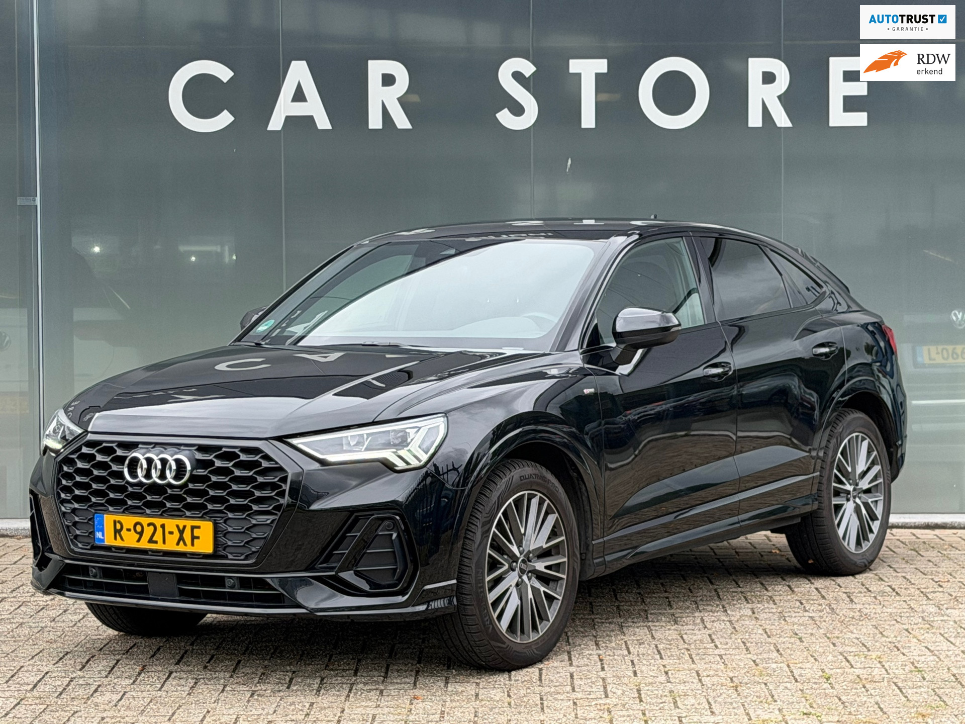Audi Q3 Sportback 35 TFSI S LINE/STOELVERW/VIRTUAL/PDC 2021 - voorkant