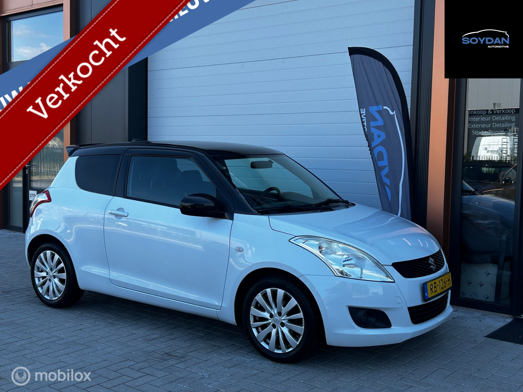 Suzuki Swift 1.2 Exclusive | AIRCO |CRUISE | NW APK | 2013 - voorkant