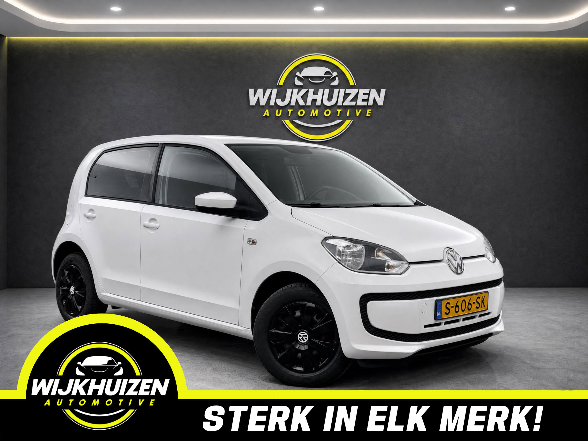 Volkswagen Up 1.0 move up! Black Edition met Airco !!! Nette staat !!! Nap !!! 2014 - voorkant
