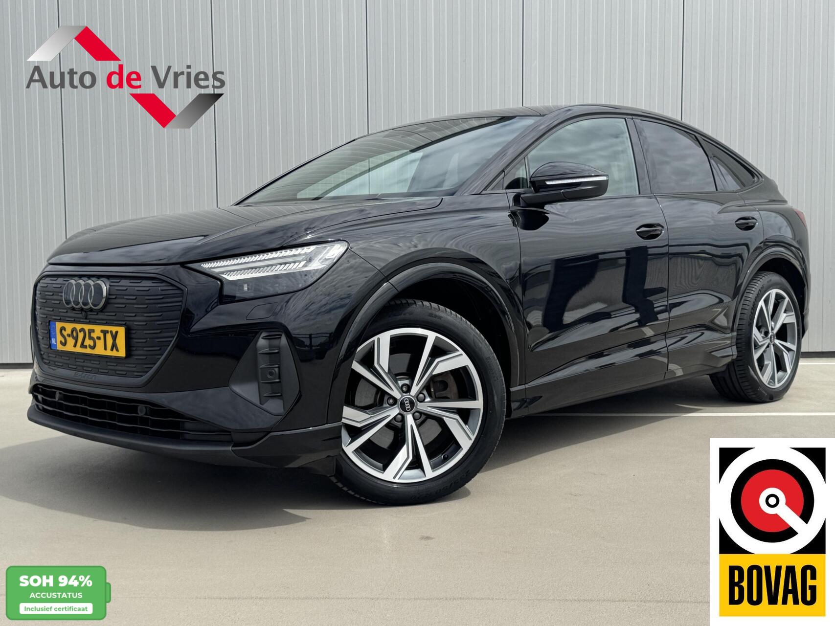 Audi Q4 Sportback 40 E-tron n 40 Advanced edition 77 kWh|NL-Auto 2023 - voorkant