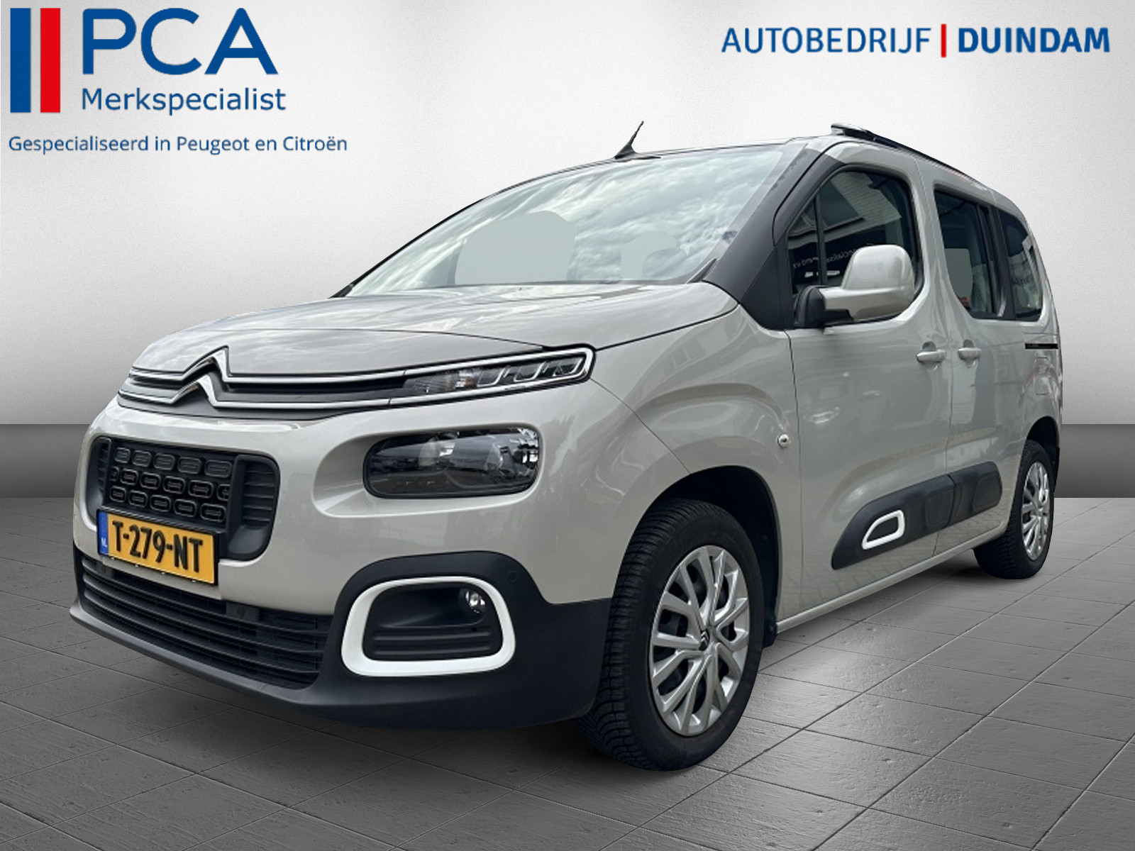 Citroen Berlingo 1.2 Shine | Rijklaarprijs | Nieuwe distributieriem | 2020 - voorkant