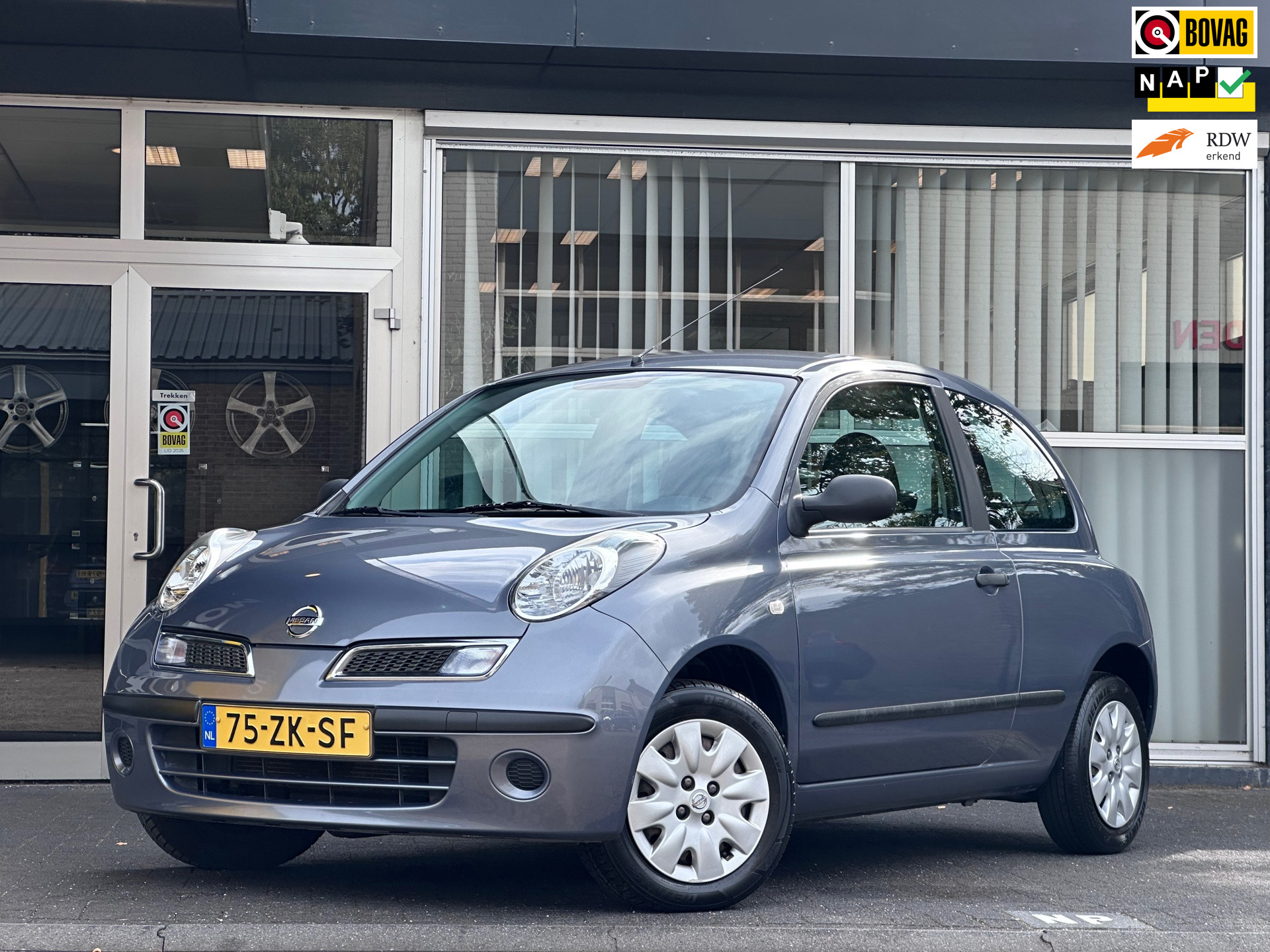 Nissan Nissan Micra 1.2 Mix ORG NL / AIRCO / ELEKT RAMEN / NAP 2008 - voorkant