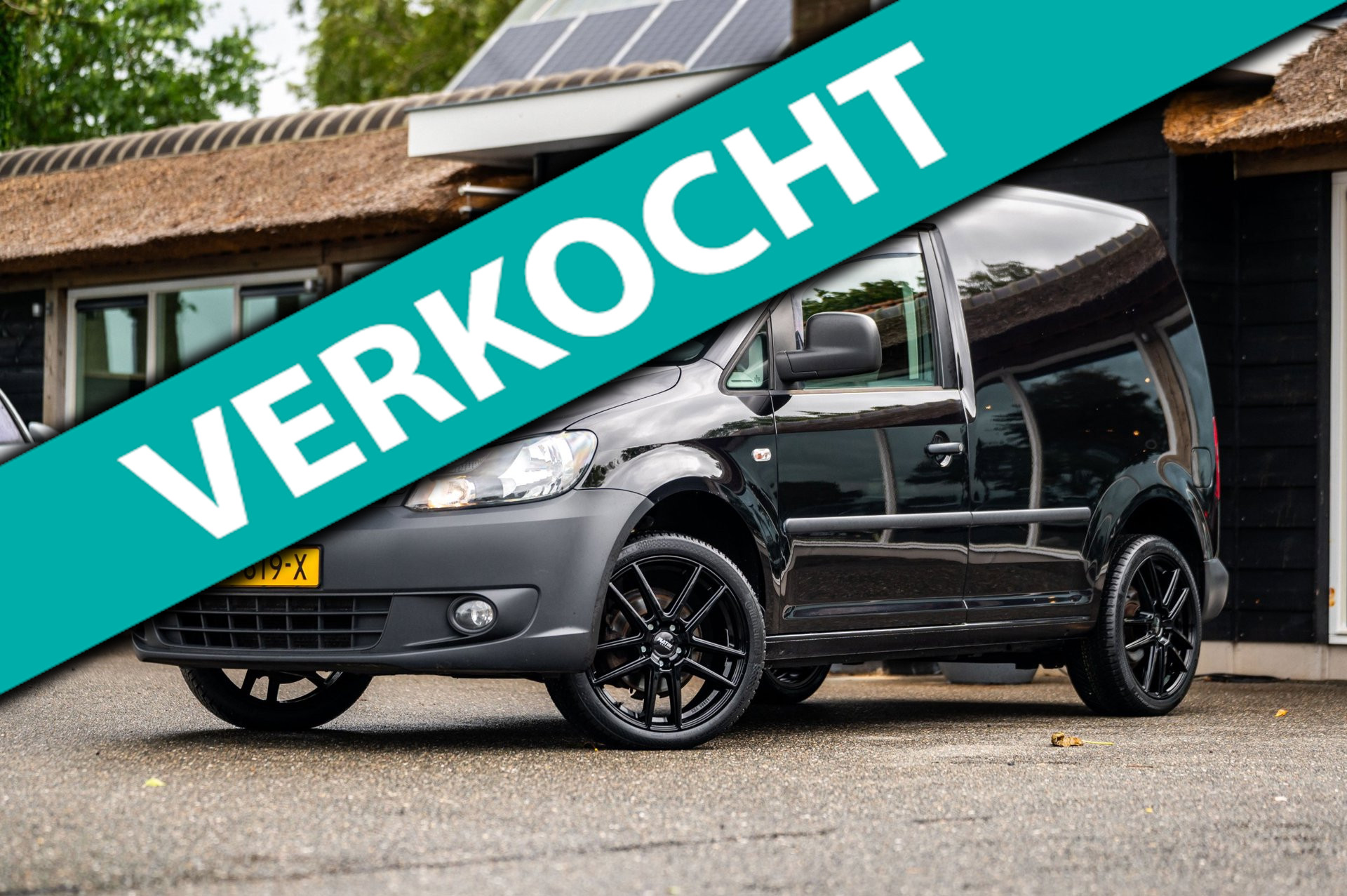 Volkswagen Caddy 1.6 TDI Trekhaak I Nieuwe 18 Inch velgen & banden I Airco I Cruise I Half Leder 2014 - voorkant
